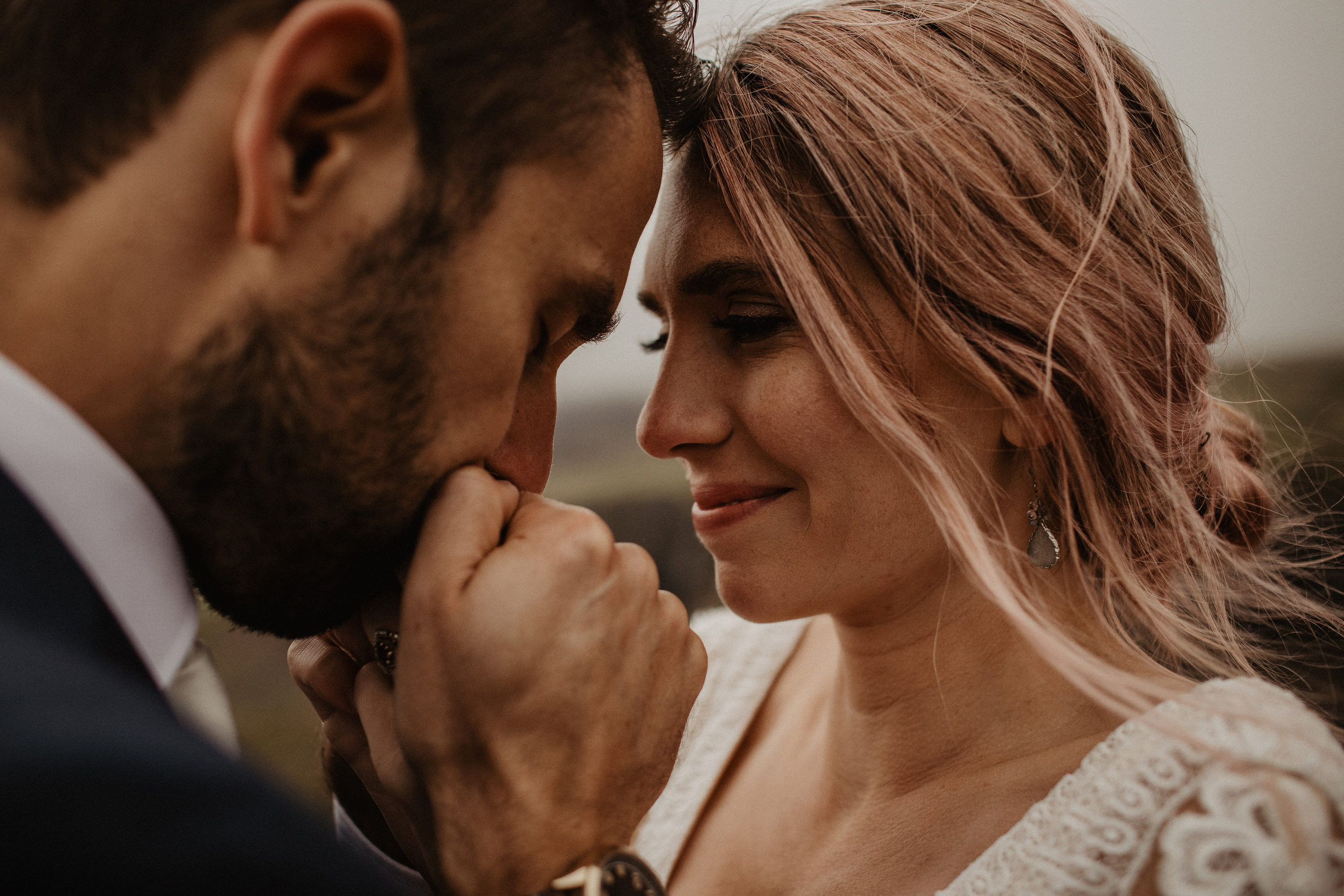 Elopement at Haifoss waterfall. Iceland elopement photo and video | Nikolaichik Photo