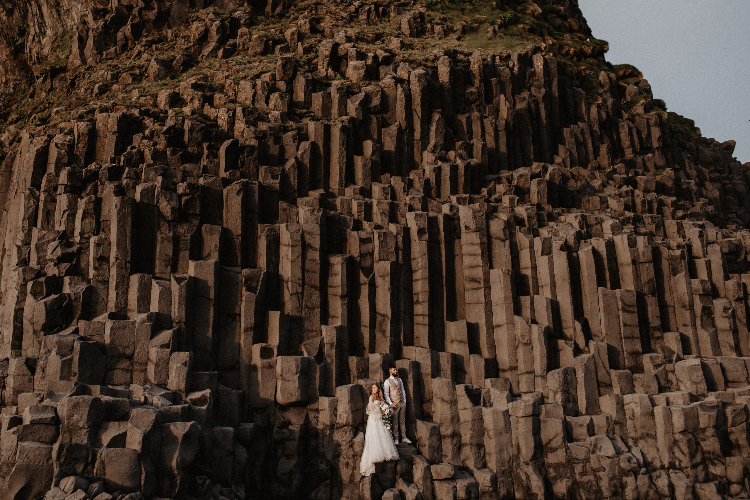 Vow exchanging ceremony in Iceland | Elopement in South Iceland. Iceland elopement photographer & videographer