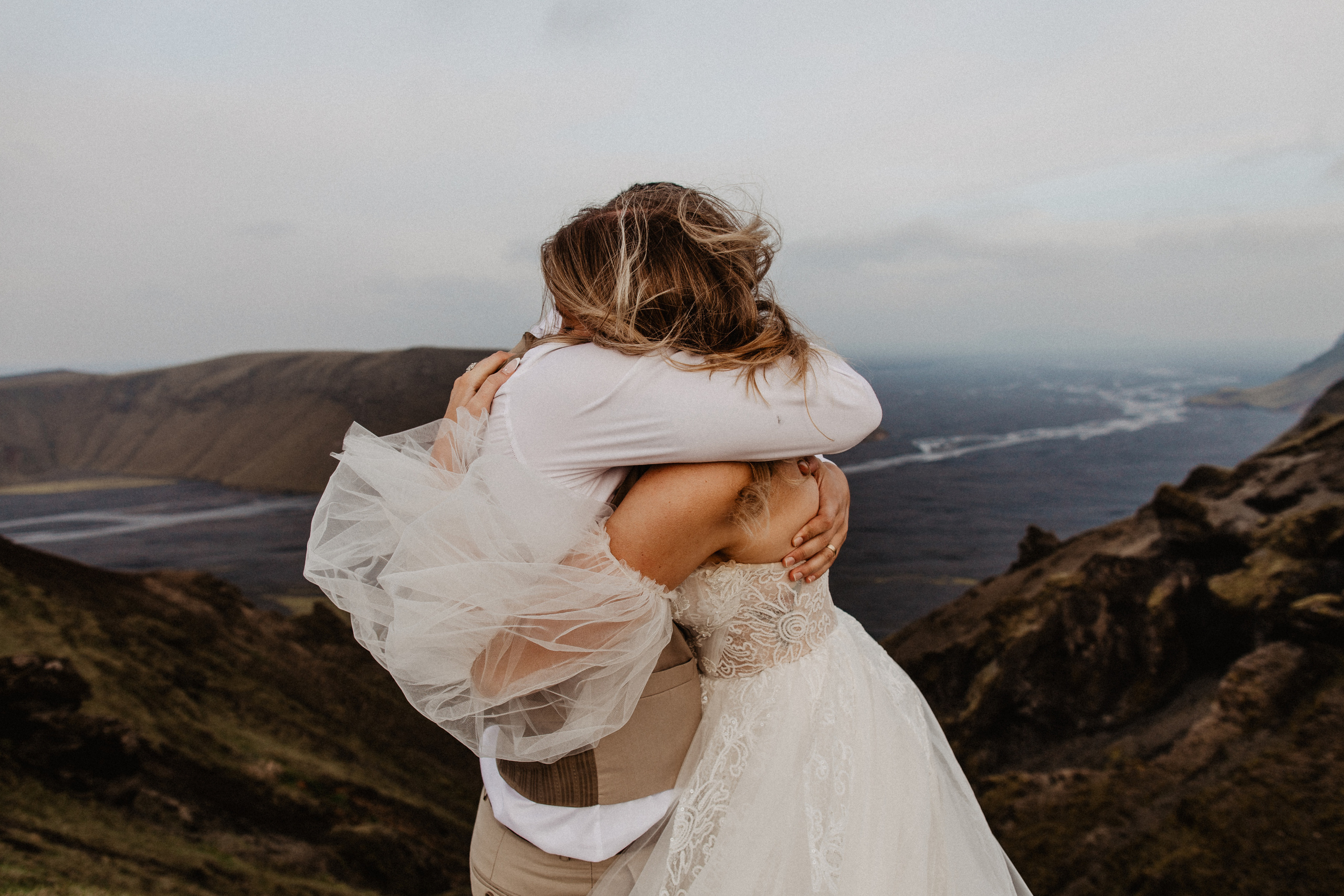 Vow exchanging ceremony in Iceland | Elopement in South Iceland. Iceland elopement photographer & videographer