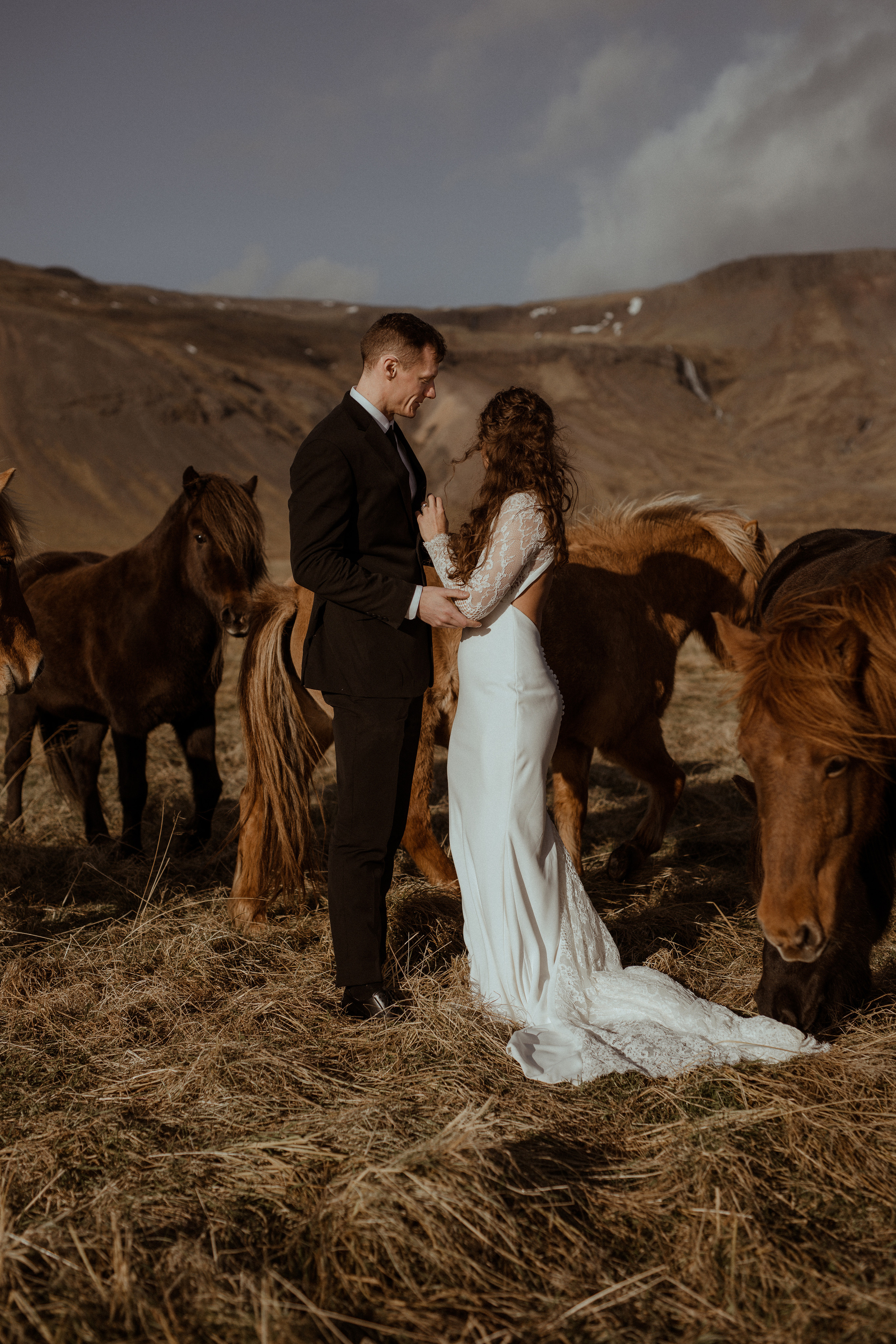 Scenic Fjords Elopement in Iceland. Iceland elopement photographer & videographer