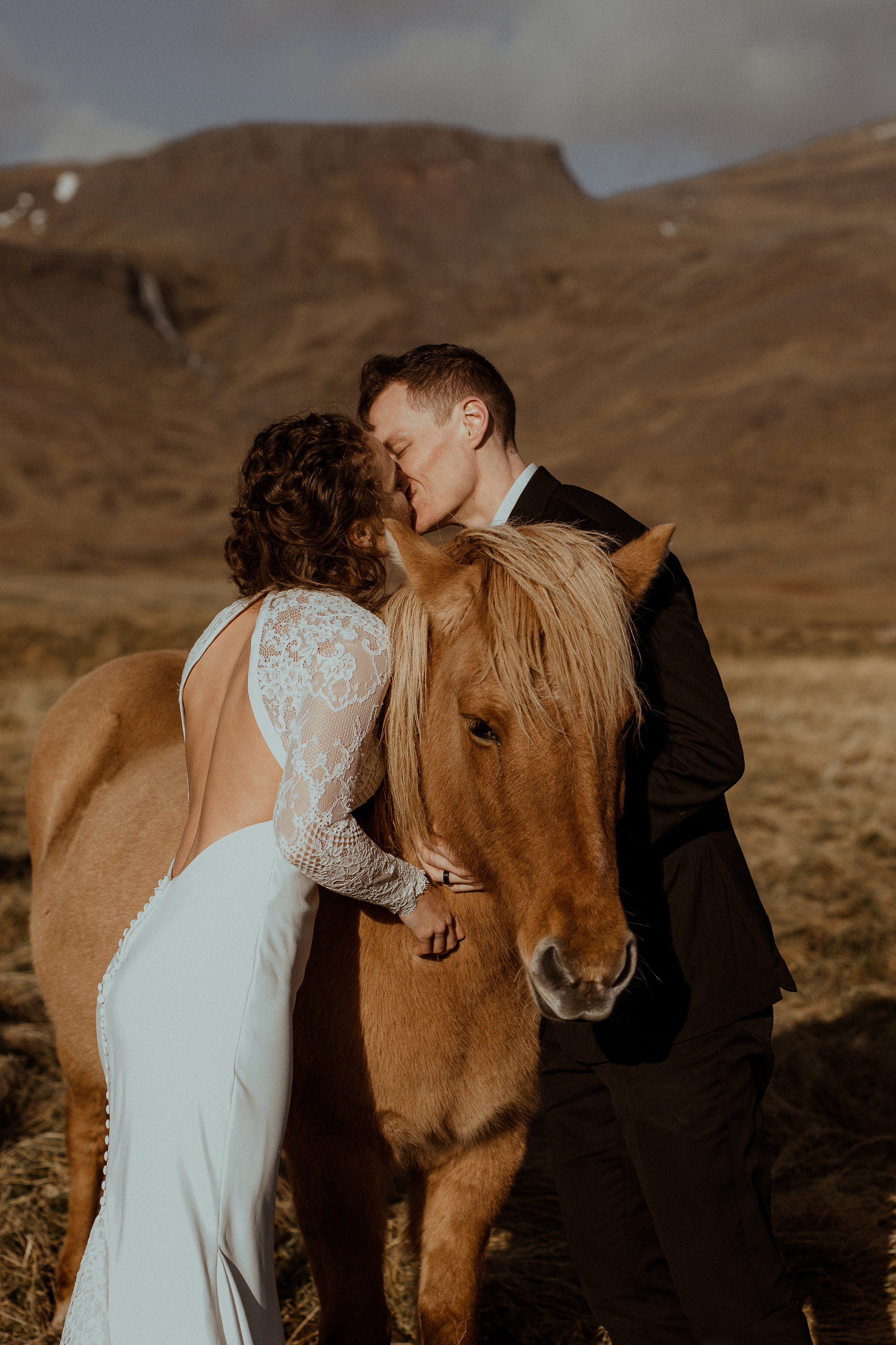 Scenic Fjords Elopement in Iceland. Iceland elopement photographer & videographer