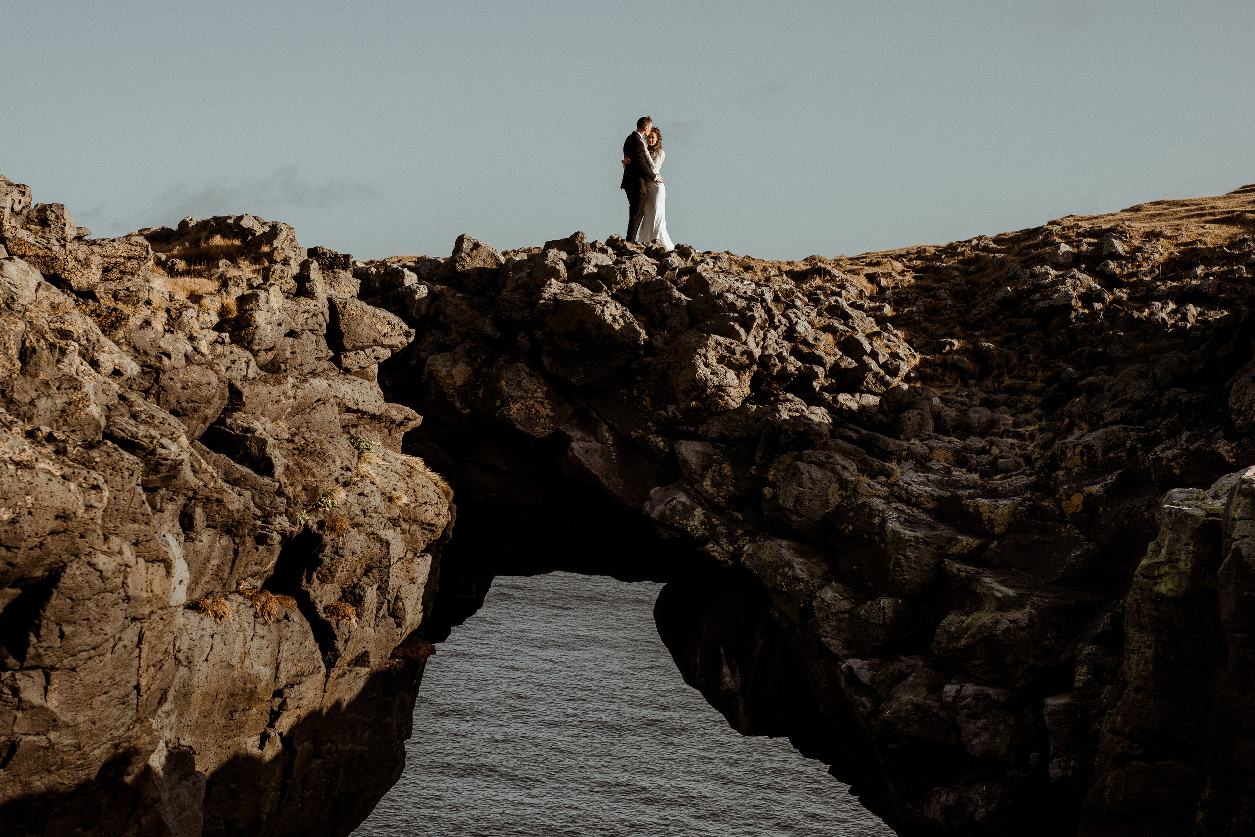 Scenic Fjords Elopement in Iceland. Iceland elopement photographer & videographer