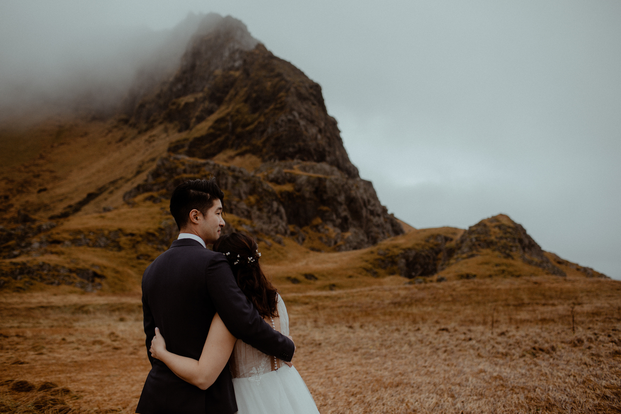 Hidden Waterfalls Iceland Elopement. Iceland elopement photo and video | Nikolaichik Photo