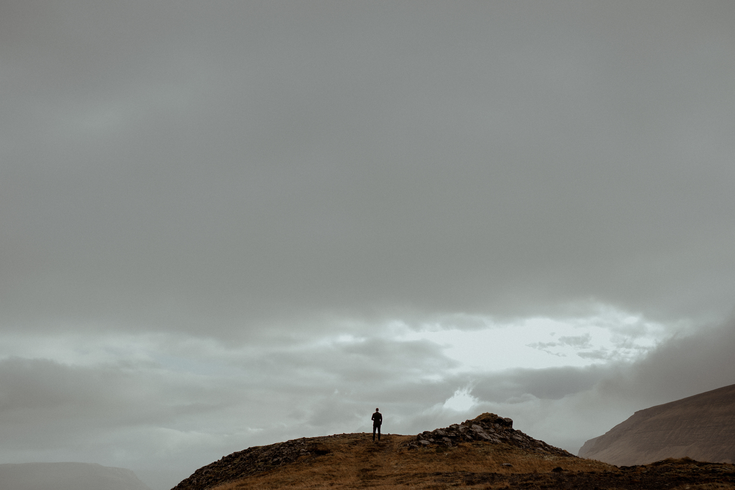 Scenic Fjords Elopement in Iceland. Iceland elopement photographer & videographer