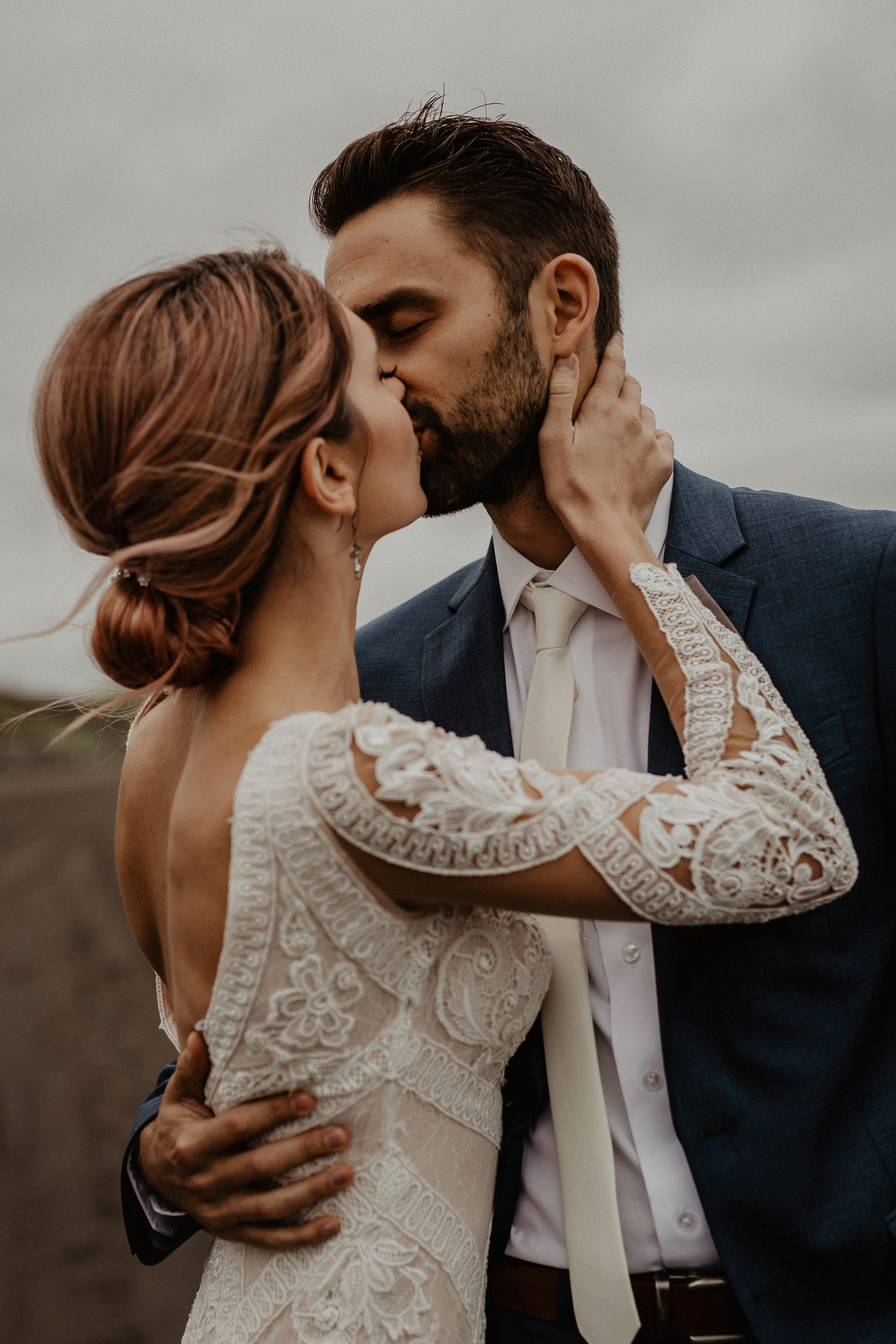 Elopement at Haifoss waterfall. Iceland elopement photo and video | Nikolaichik Photo