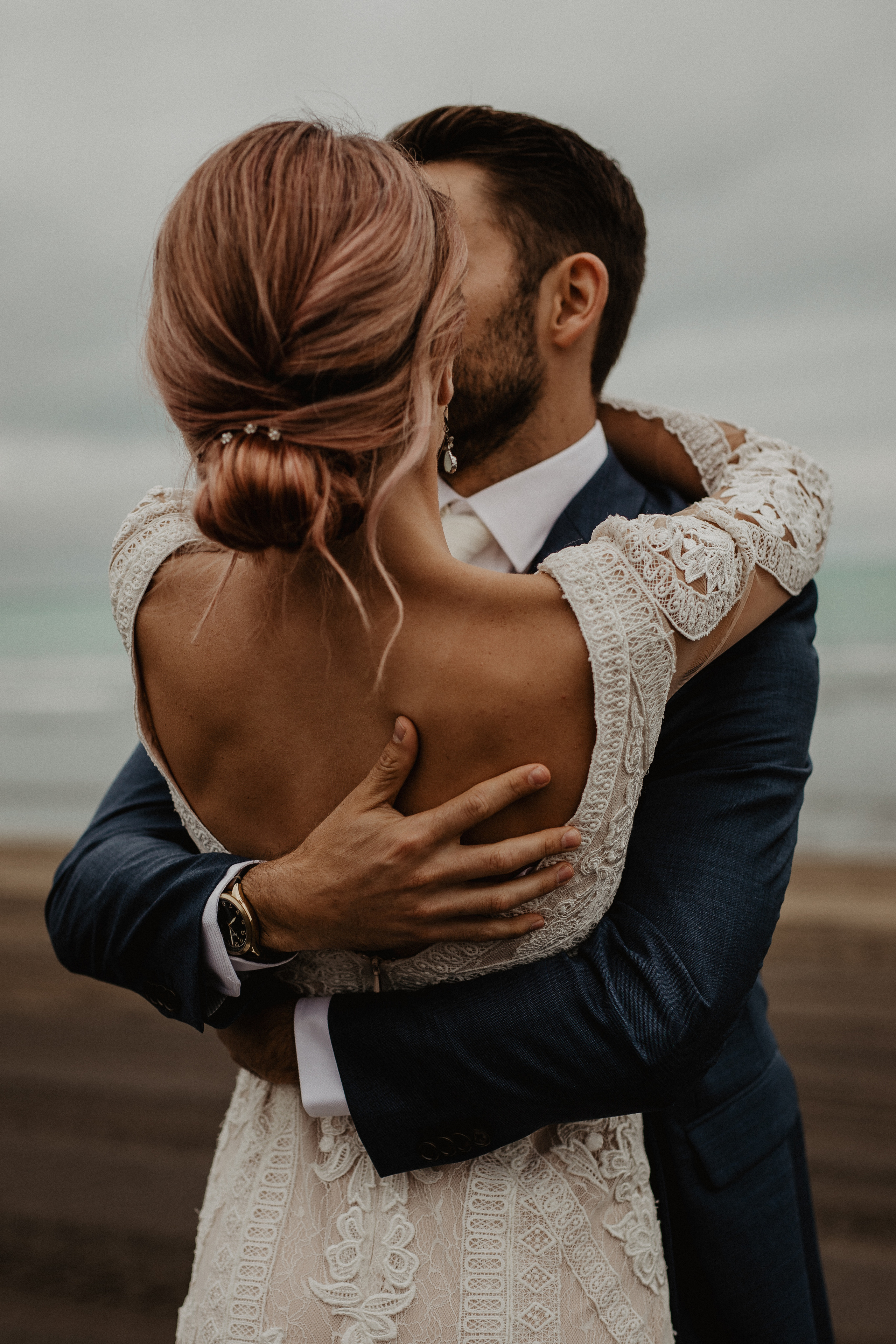 Elopement at Haifoss waterfall. Iceland elopement photo and video | Nikolaichik Photo
