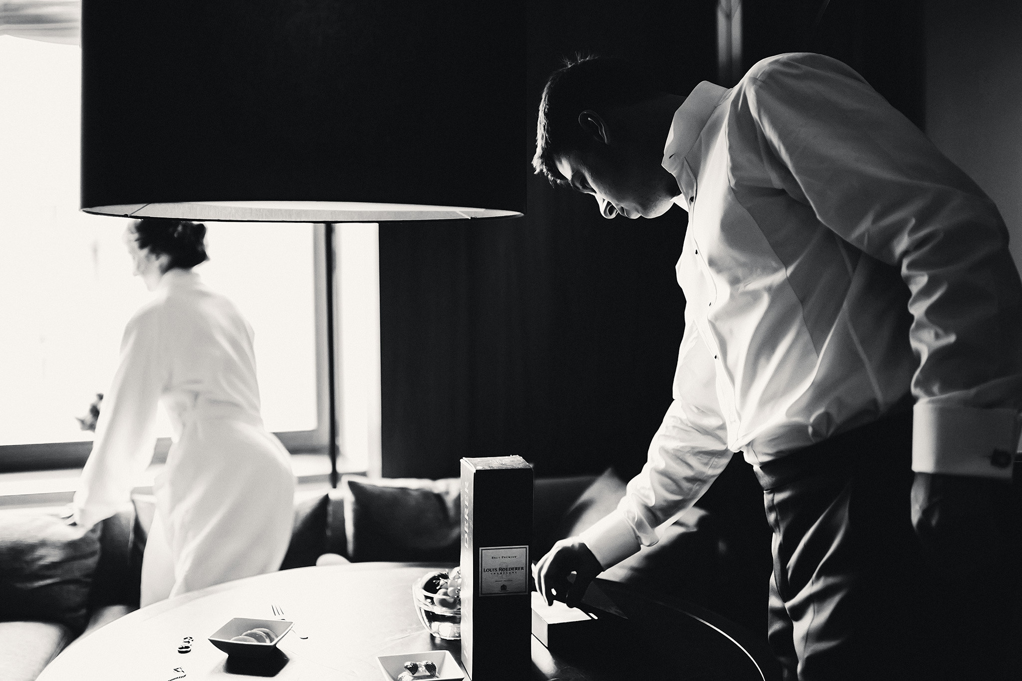 VICTORIA + VICTOR | CLASSY AND ELEGANT WEDDING. HOME