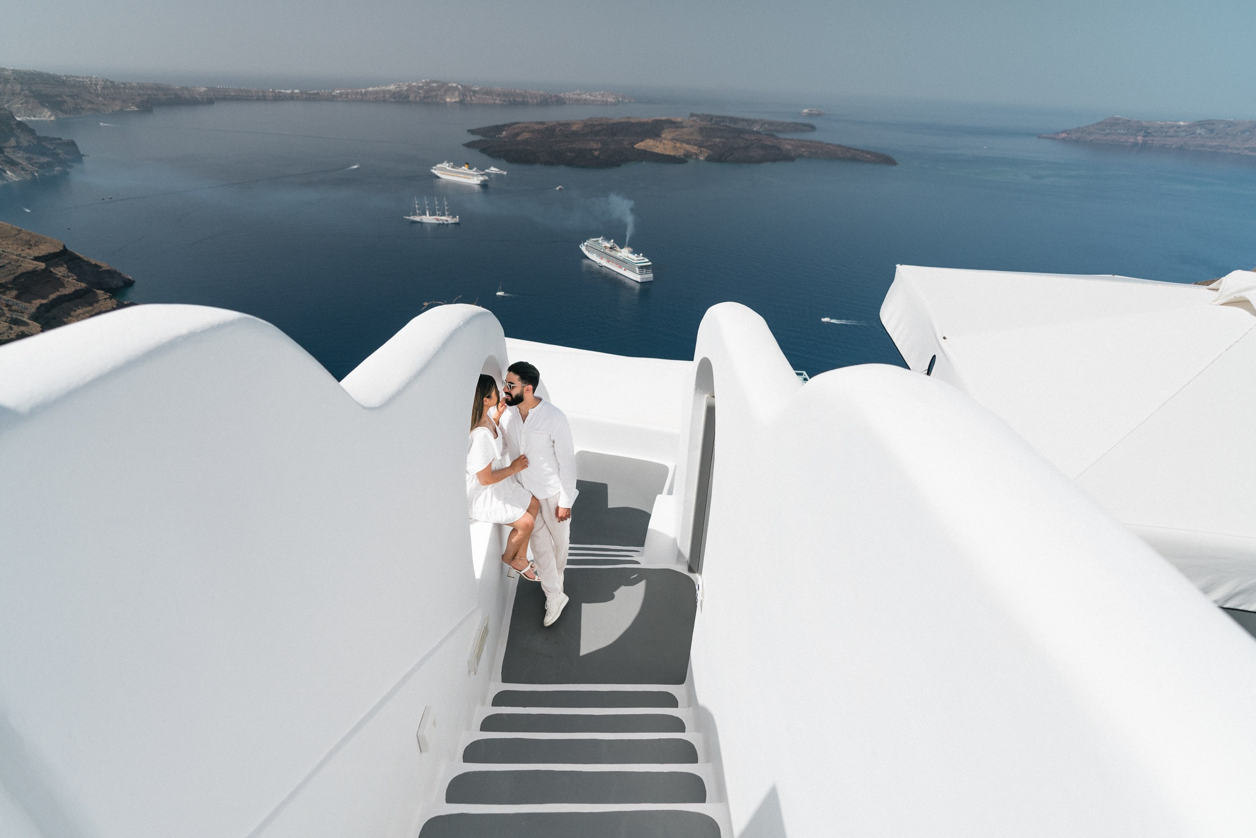 Denny Savon — Photographer in Santorini | Weddings, Love Stories & Flying Dress