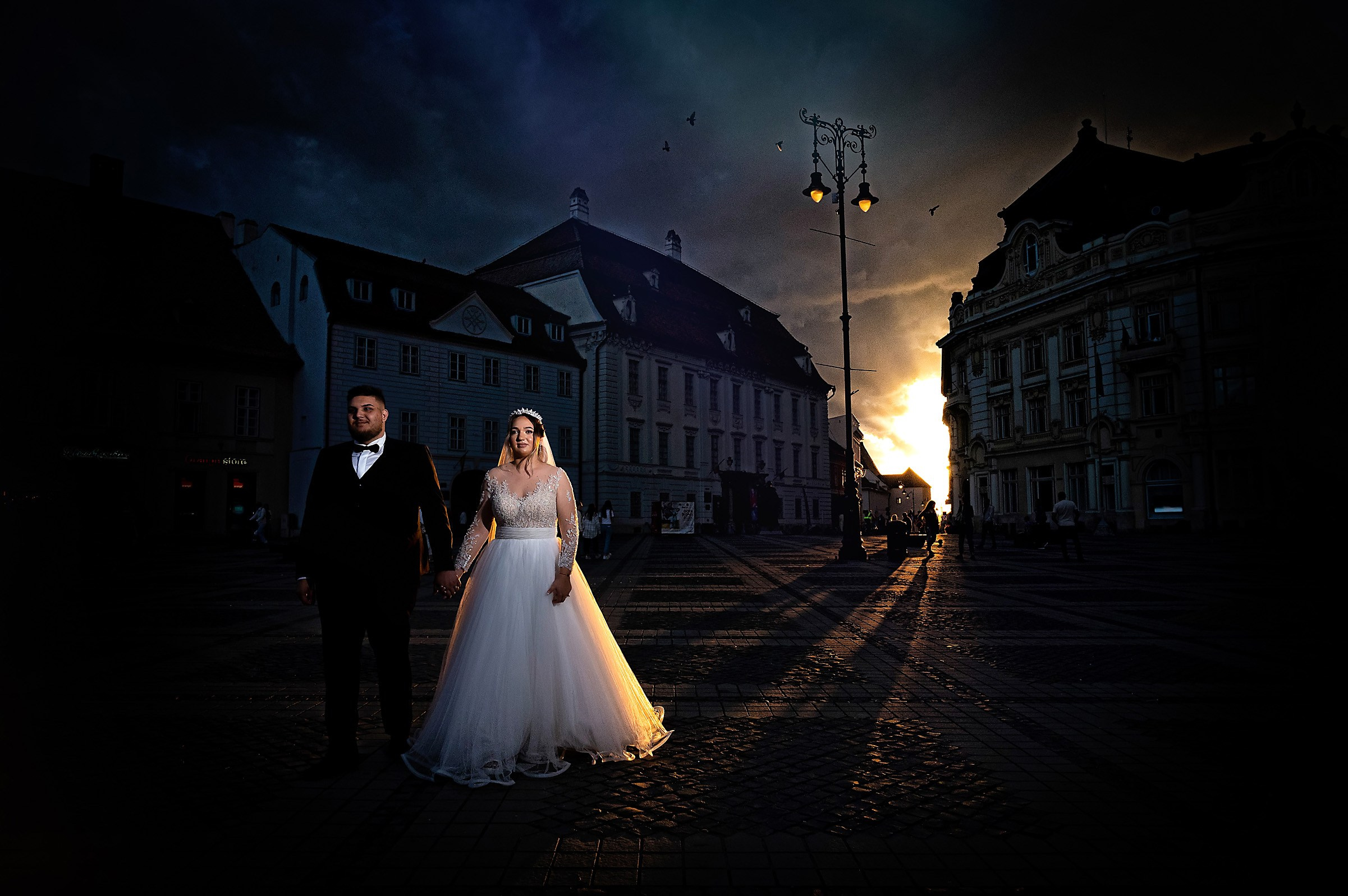 Sedință Trash the Dress Maria Cristina & Albert, Sibiu, Muzeul Astra, Transfăgărășan, Manastirea Curtea de Arges