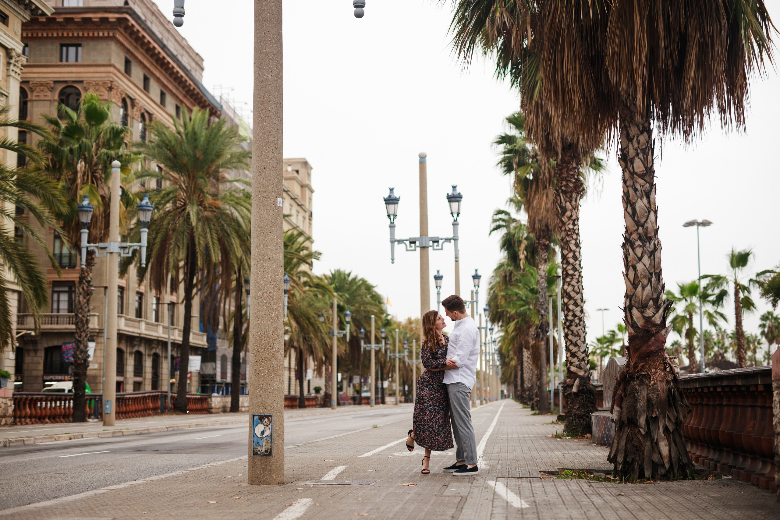 Damian i Monika. Фотограф в Барселоне Испании Маслик Юлия