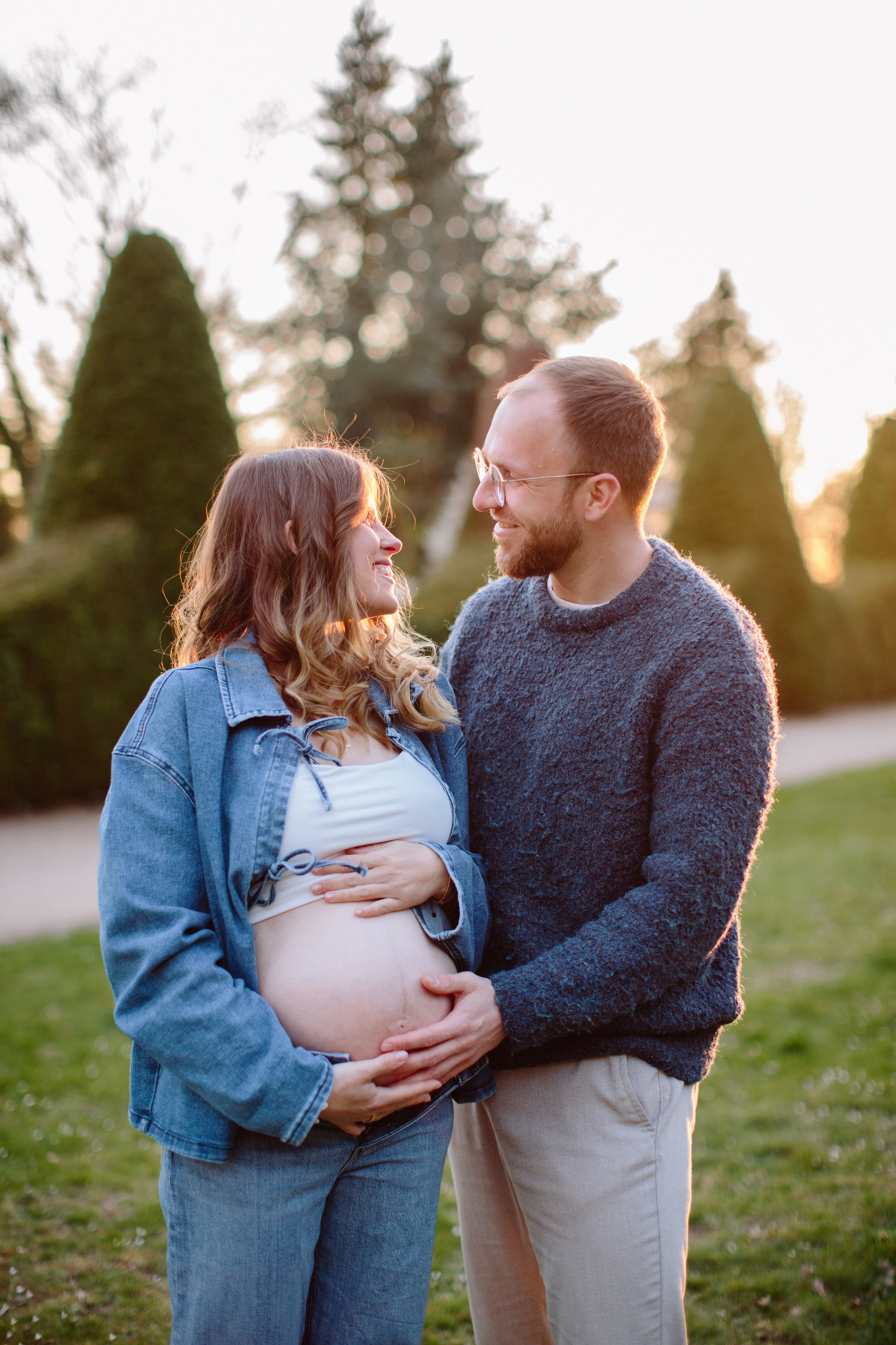 Babybauch. Hochzeitsfotograf Hamburg