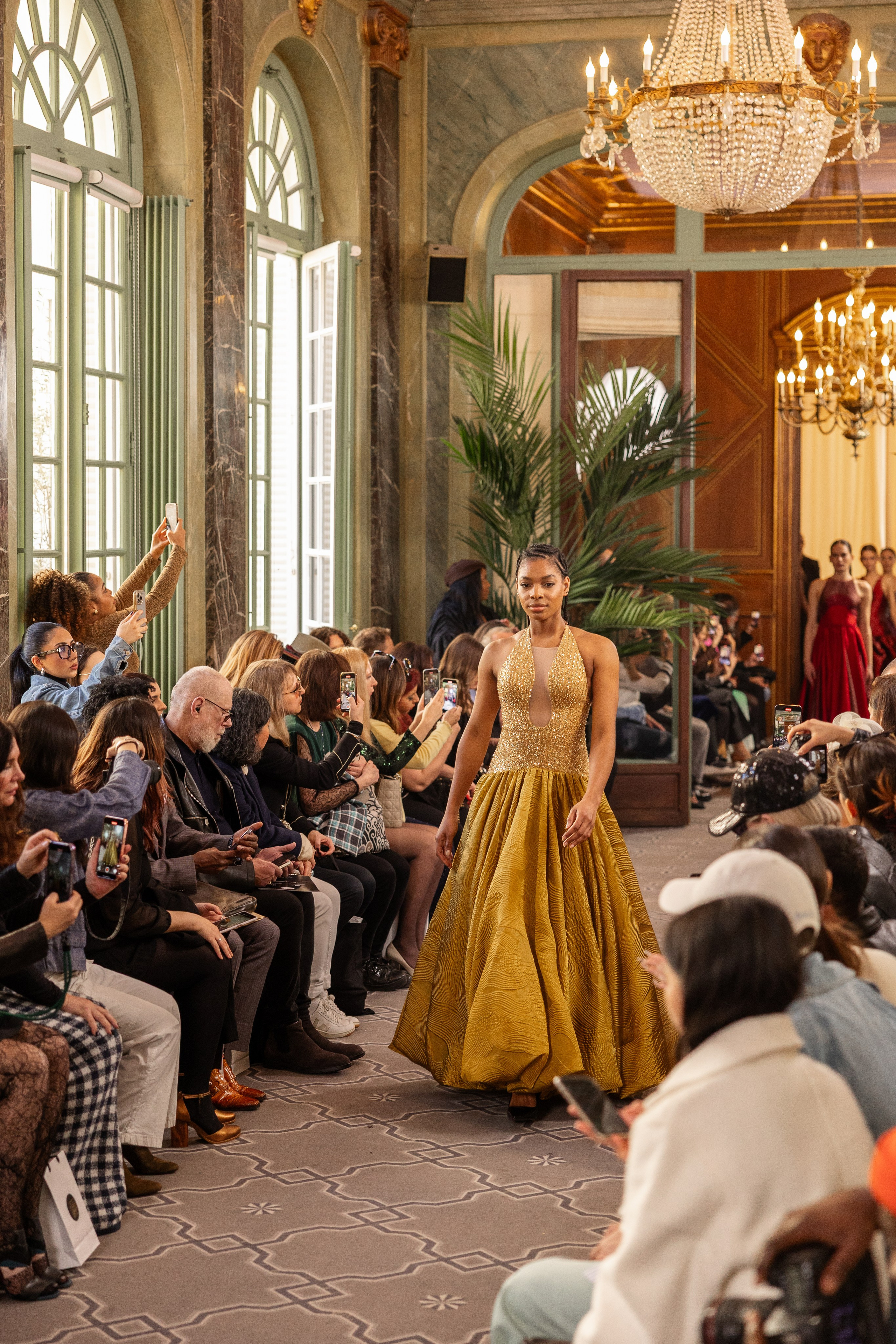 Paris fashion week. MATVEEVA STUDIO