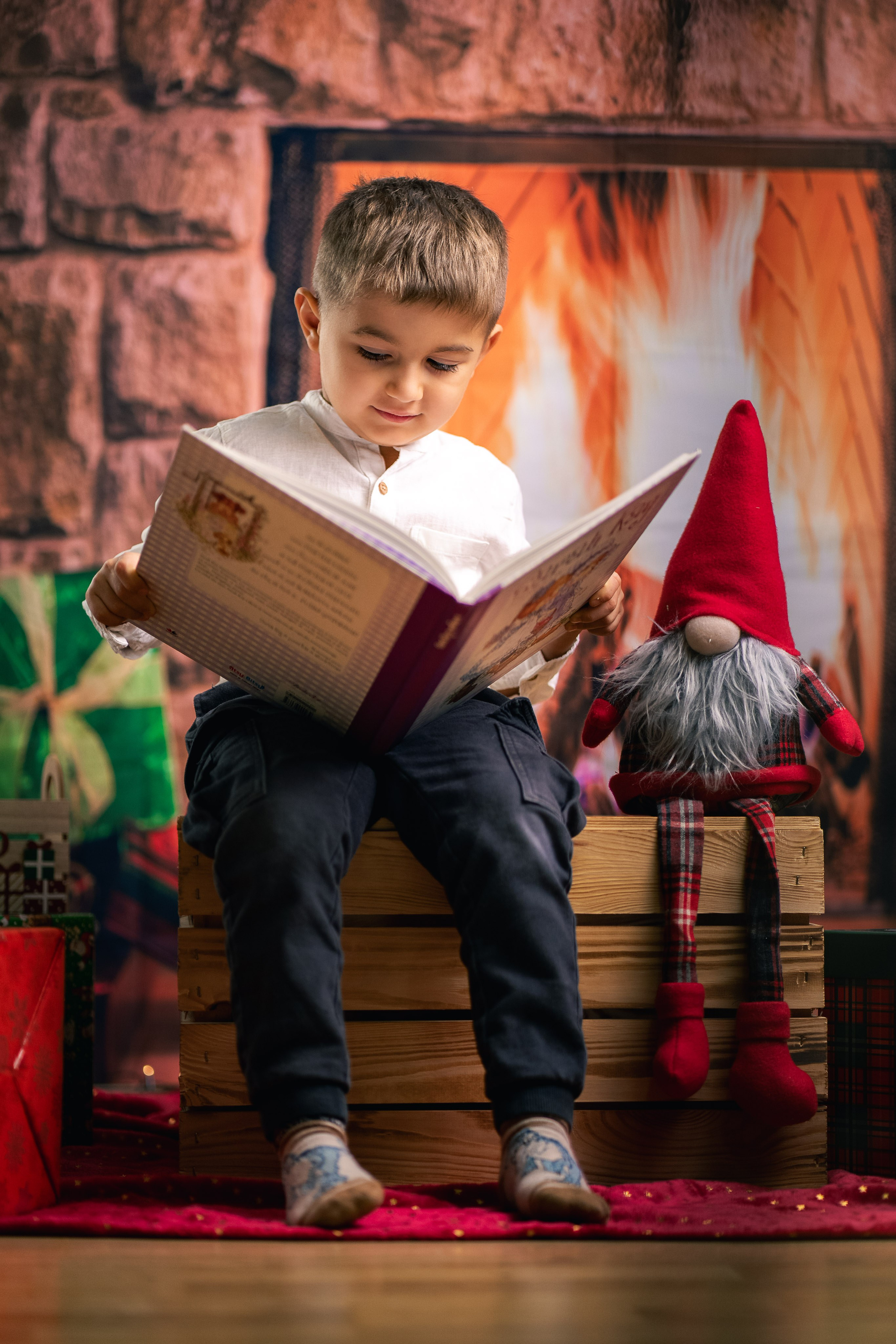 Sedinta foto Craciun — Gradinita Miniterra. Liviu Andrei - Fotograf