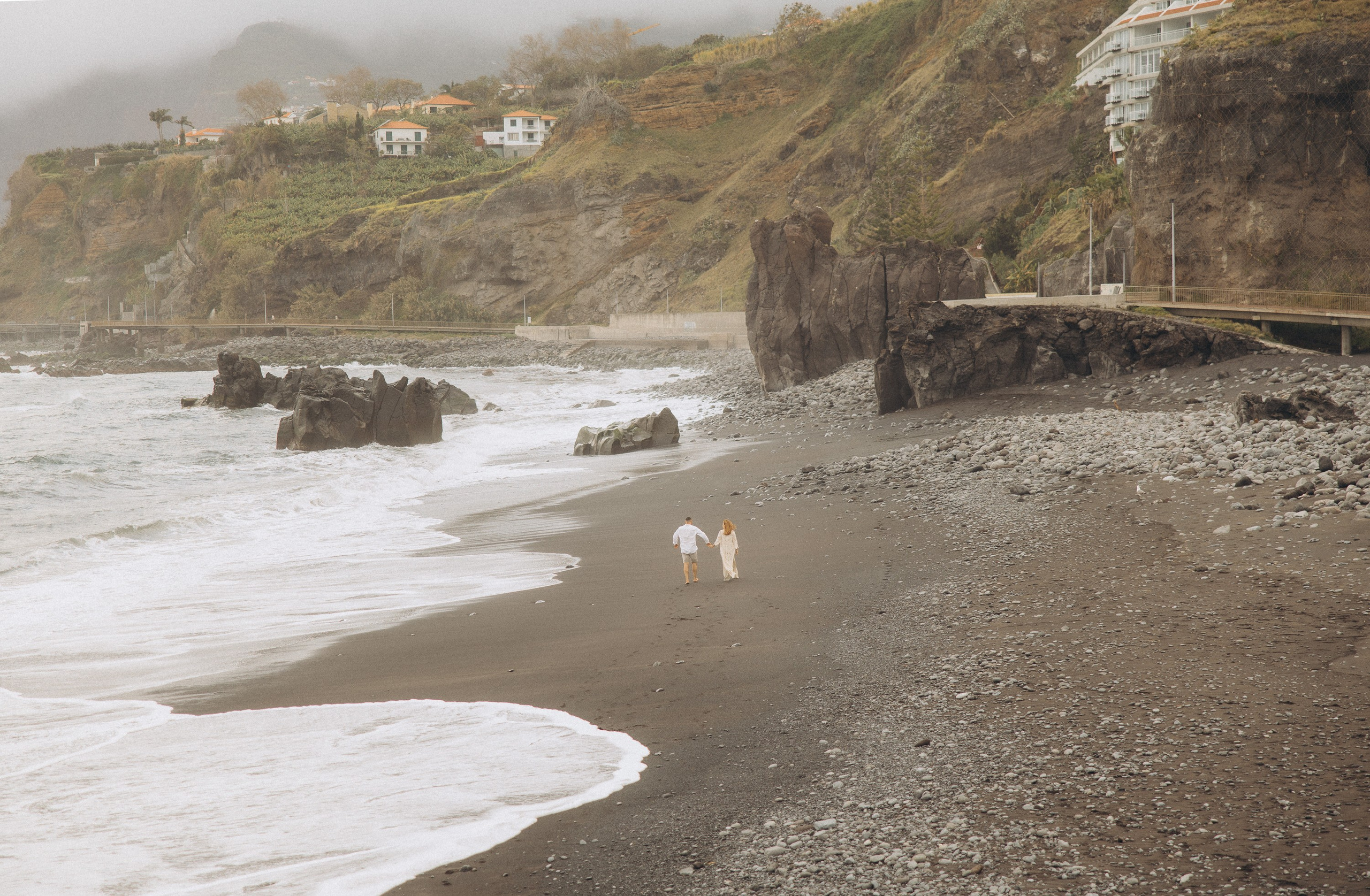 Stephanie & Edgar Formosa beach Madeira