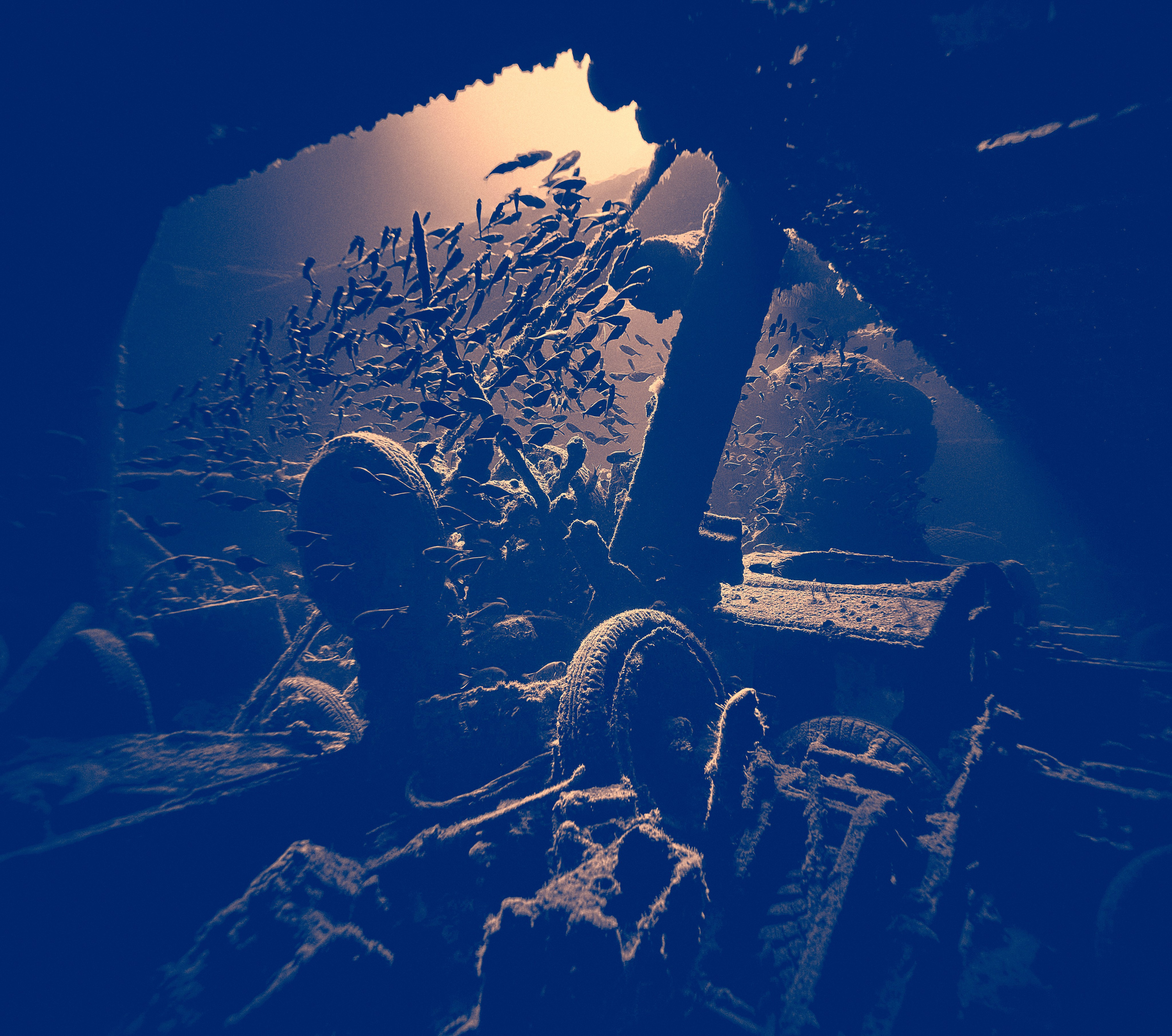 Fotograf podwodny Andriej Szypiłow - zdjęcia tajemniczego SS Thistlegorm. Underwater photographer Andriej Szypilow - photos of the mysterious SS Thistlegorm.