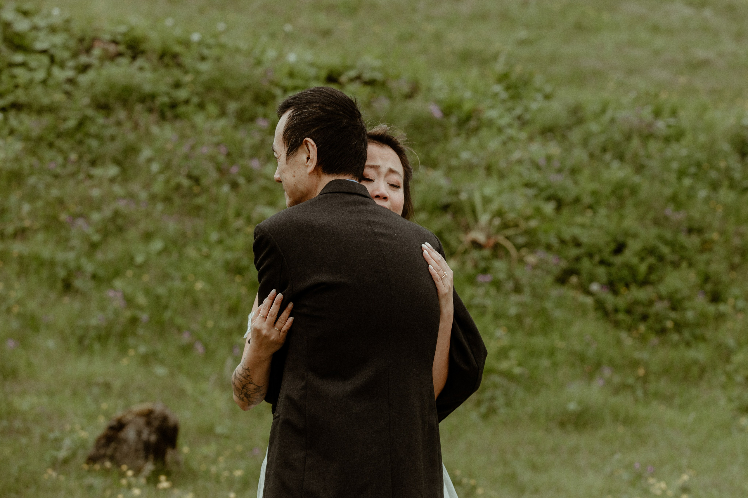 Elopement at Kvernufoss Waterfall. Iceland elopement photo and video | Nikolaichik Photo