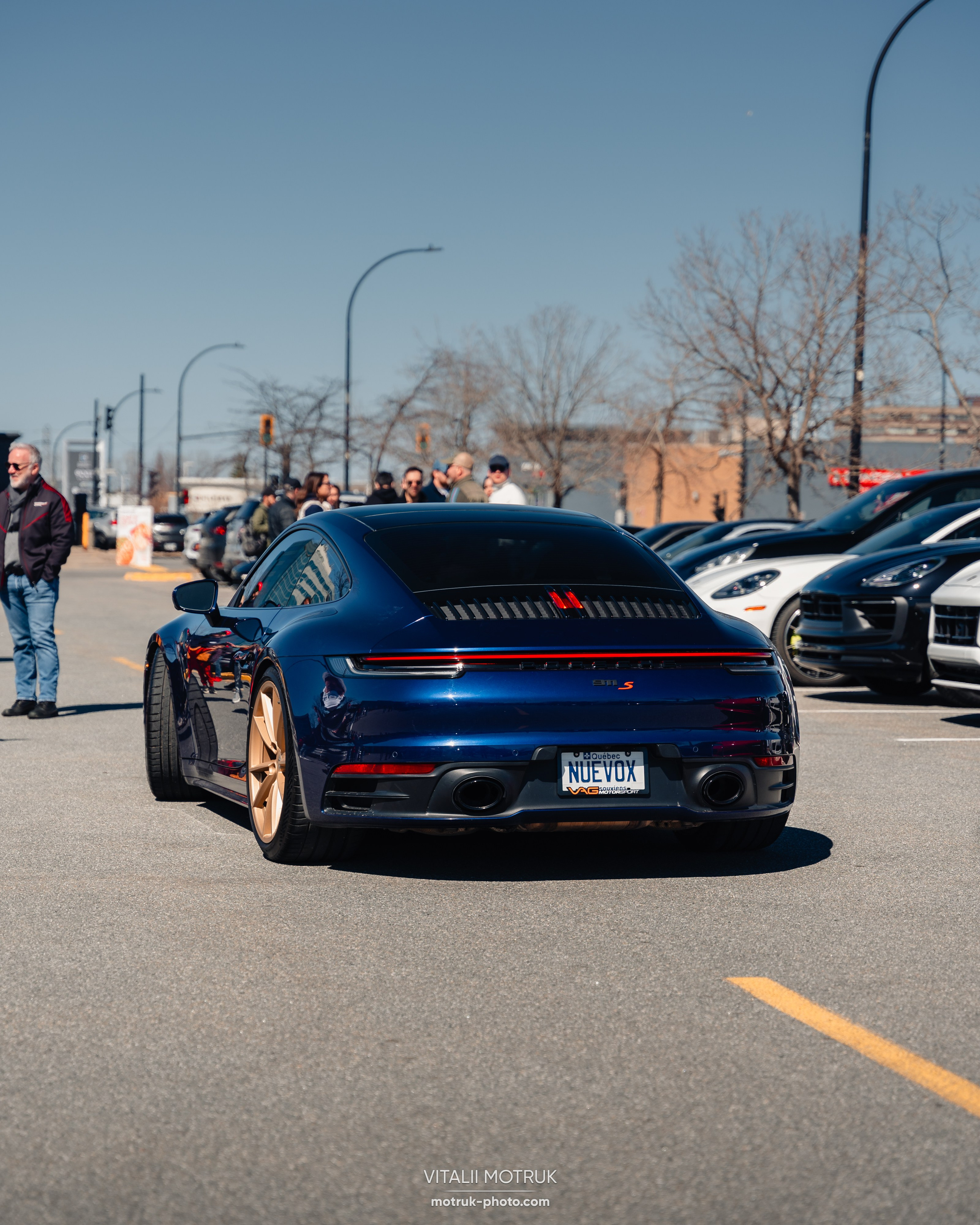 Porsche meet Montreal. Photographe de voitures à Paris — Vitalii Motruk