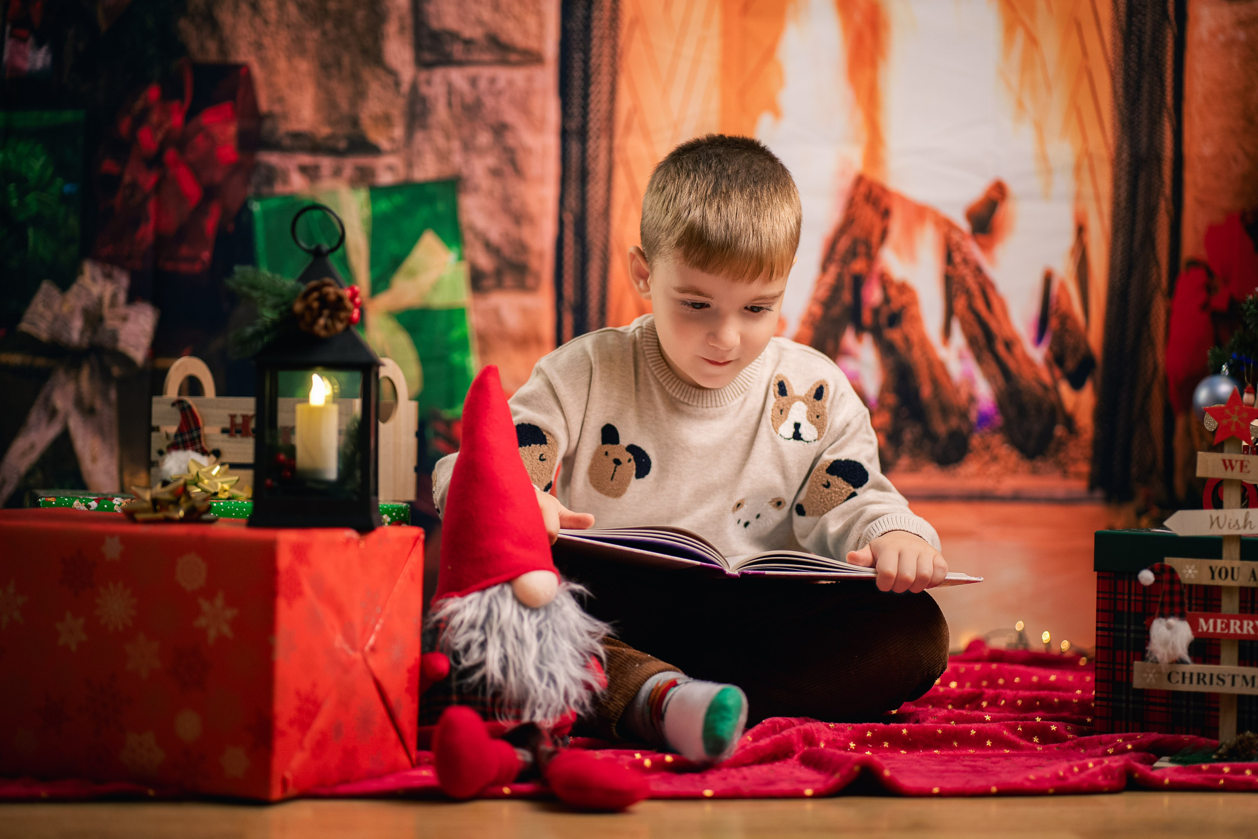Sedinta foto Craciun — Gradinita Miniterra. Liviu Andrei - Fotograf