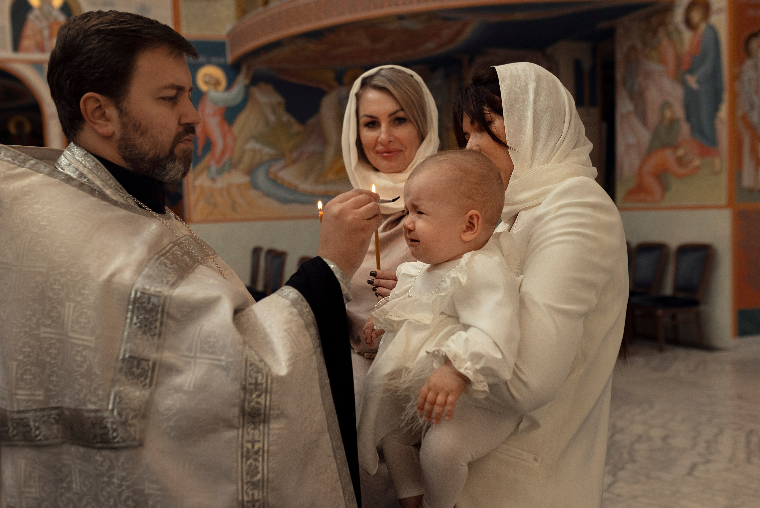 Крещение. Семейный и детский фотограф в Варшаве Мила Бобровская