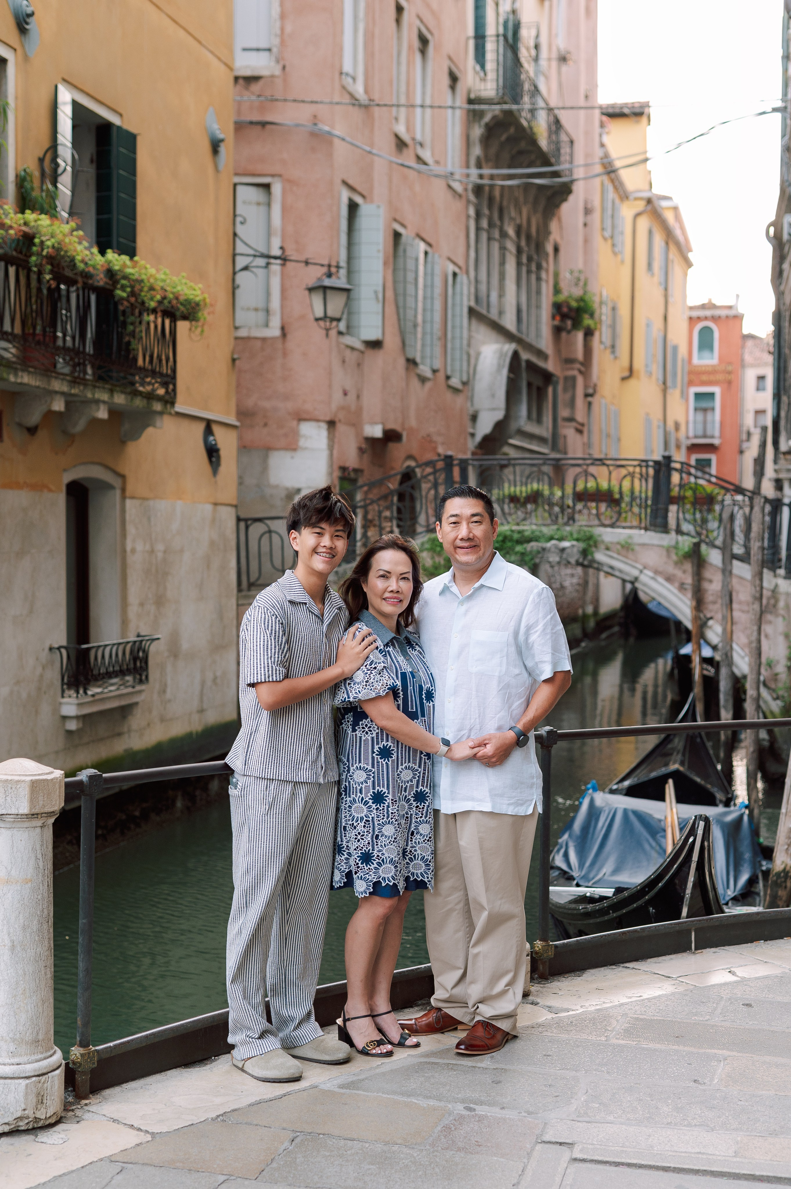 Jennifer, Tim and Jayden. Photographer in Venice Anna Terzi