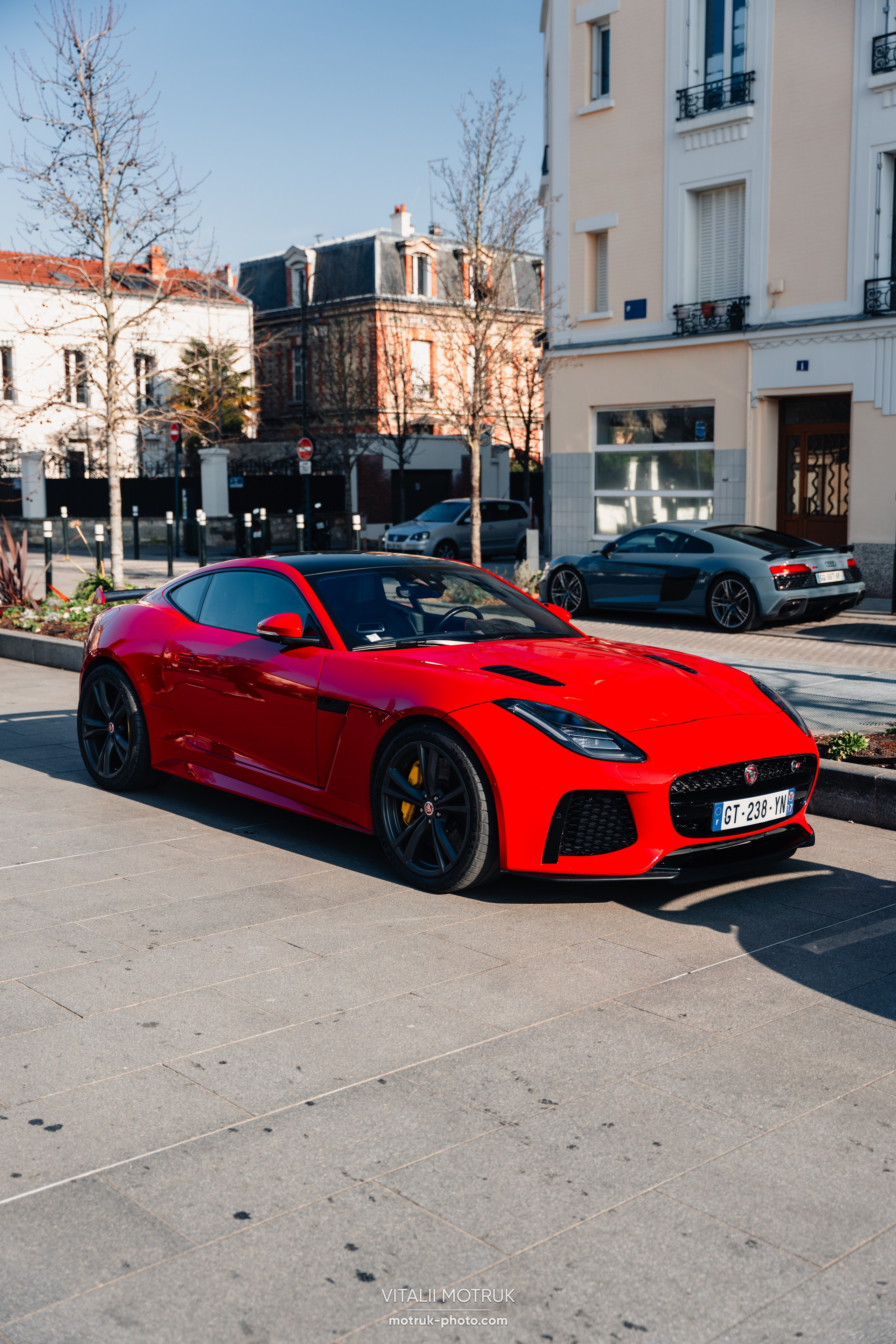 Rassemblement Colombes 16 fevrier 2025. Photographe de voitures à Paris — Vitalii Motruk