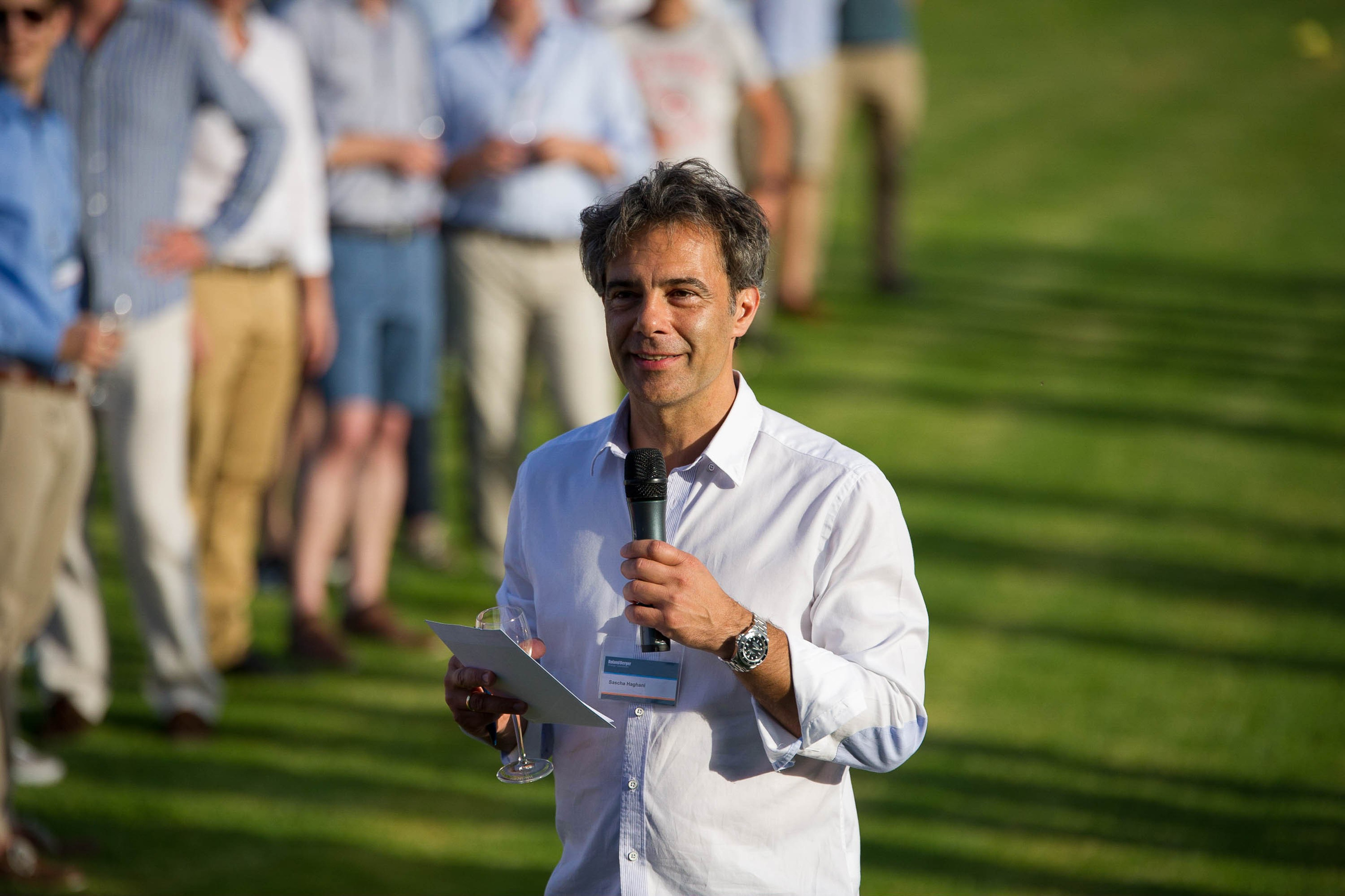 Speech before starting your corporate event