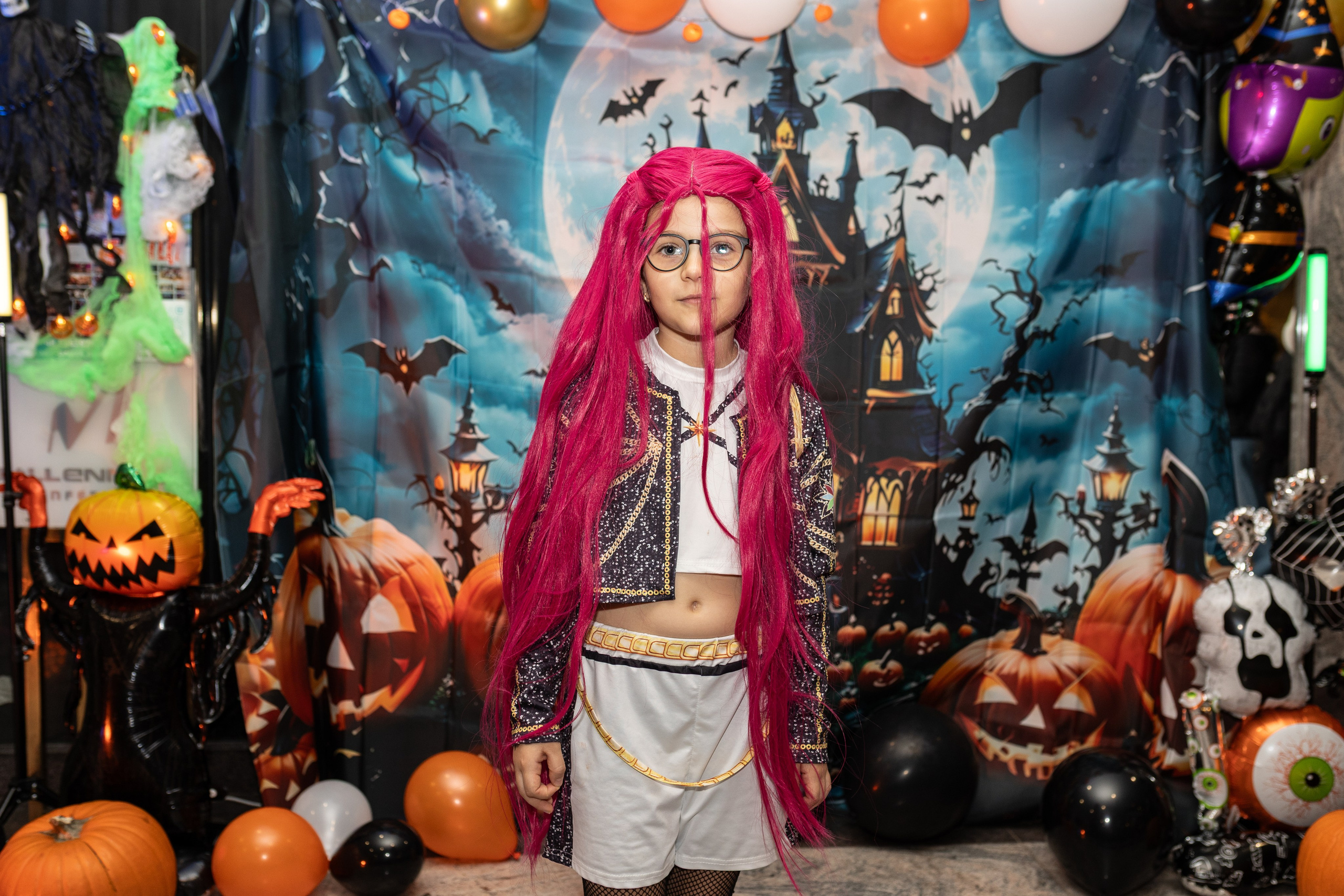 Leo dance studio Helloween 2025. Семейный и детский фотограф в Варшаве Мила Бобровская