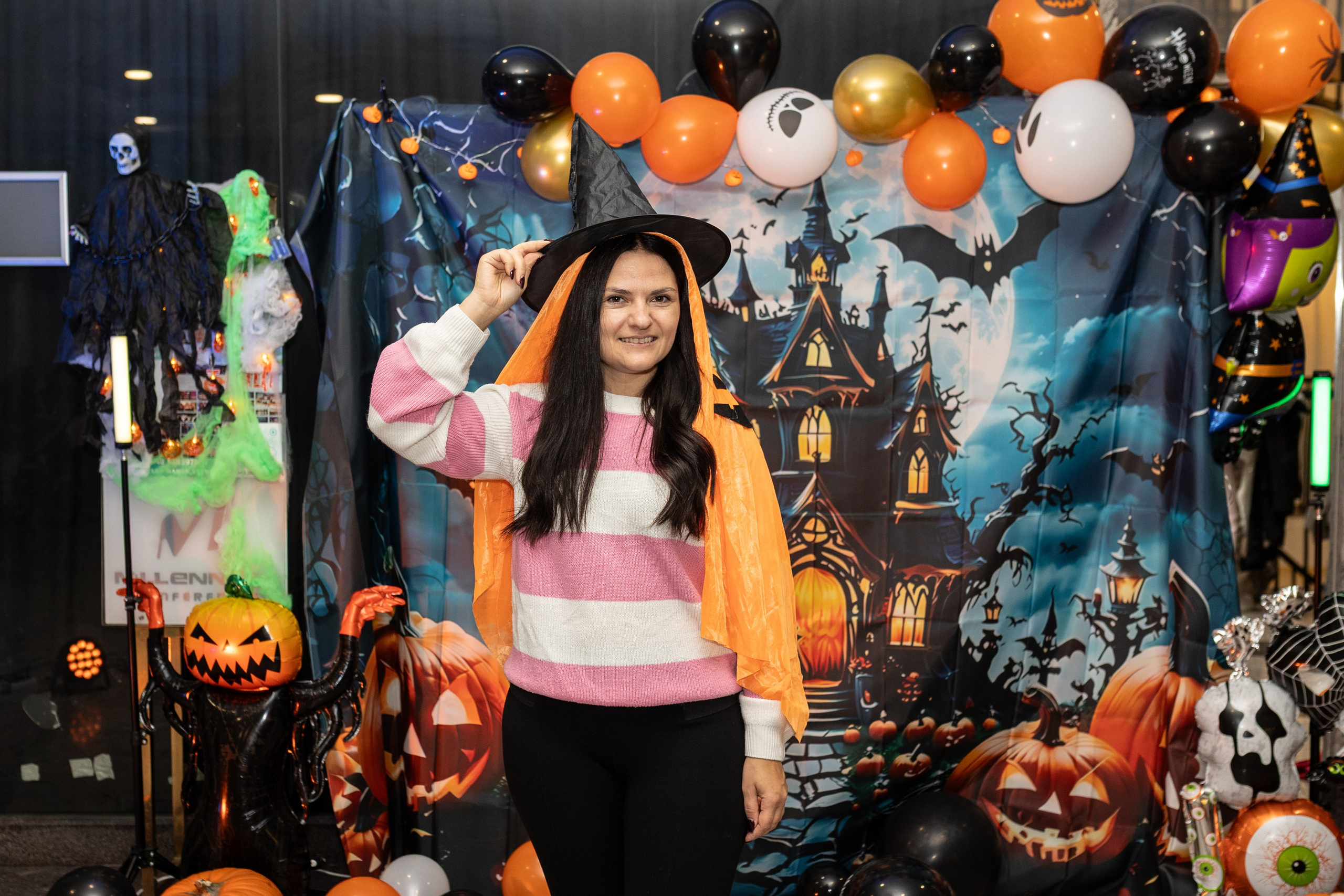 Leo dance studio Helloween 2025. Семейный и детский фотограф в Варшаве Мила Бобровская