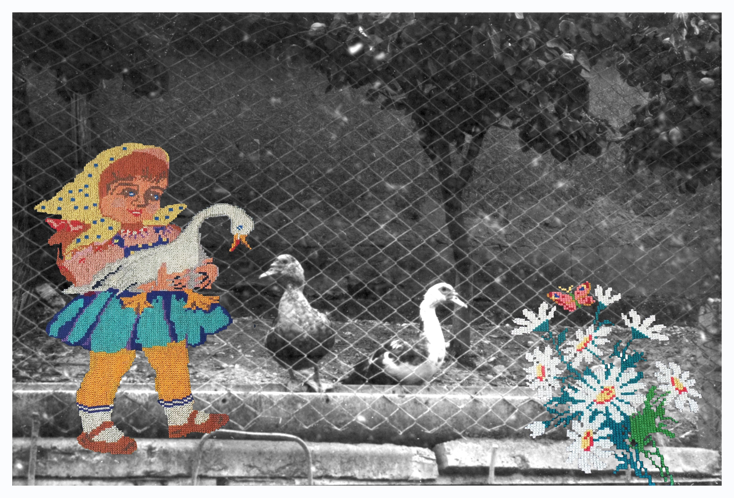 Patterns of the village of Gaidar. Natalia Parfenova visual artist film photographer