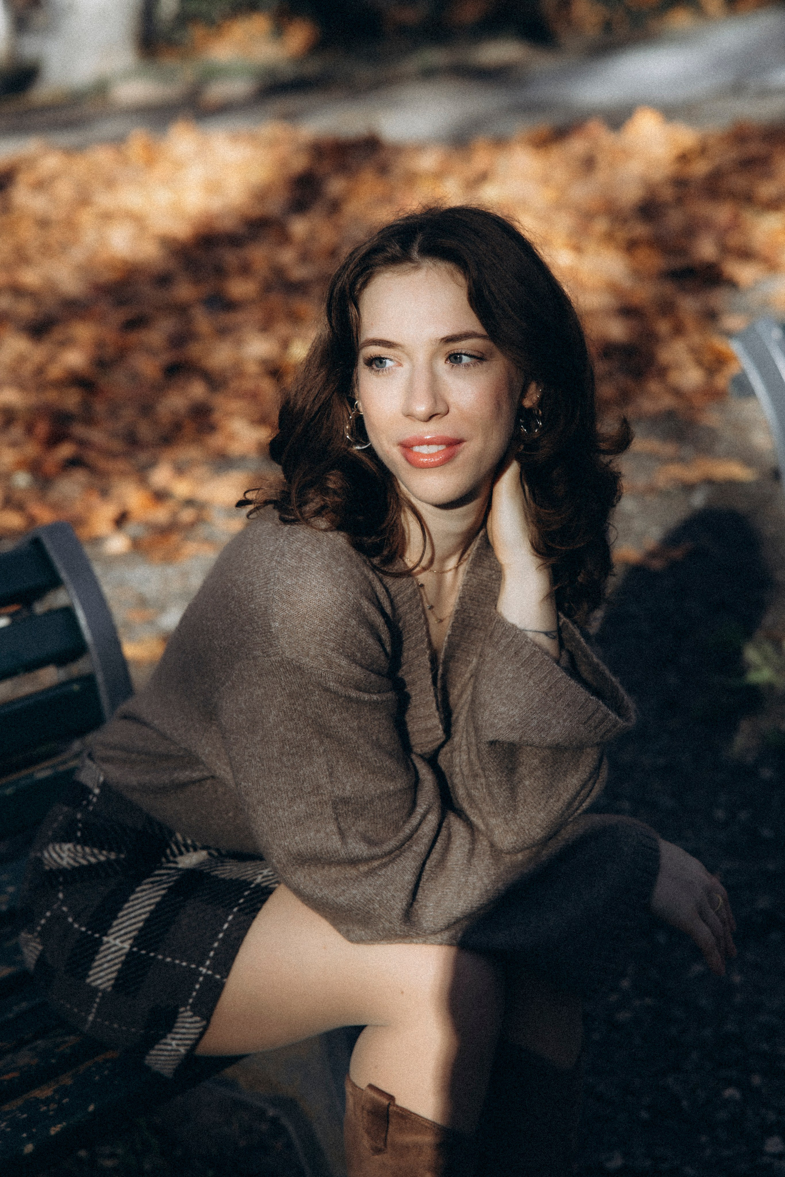 Autumn photoshoot for Elizaveta in Toulouse. Eugenie Smirnova — wedding, corporate and lifestyle photographer in Toulouse and Southwest France