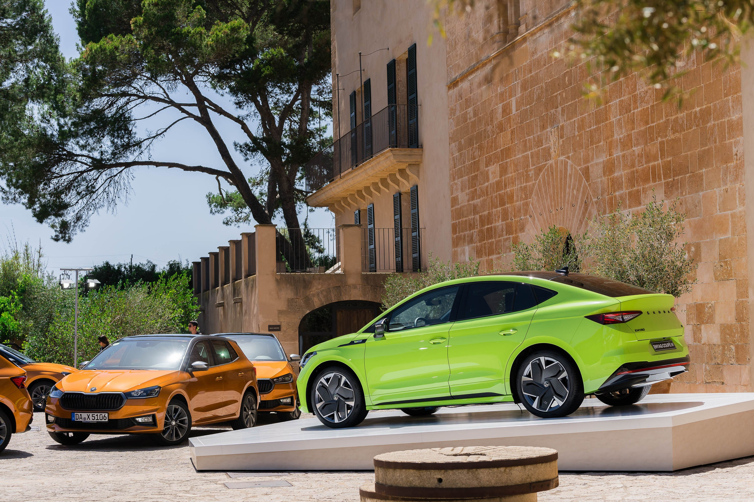 Skoda car presentation manufacturer in Mallorca. Mallorca Wedding, Corporate & Social Photographer