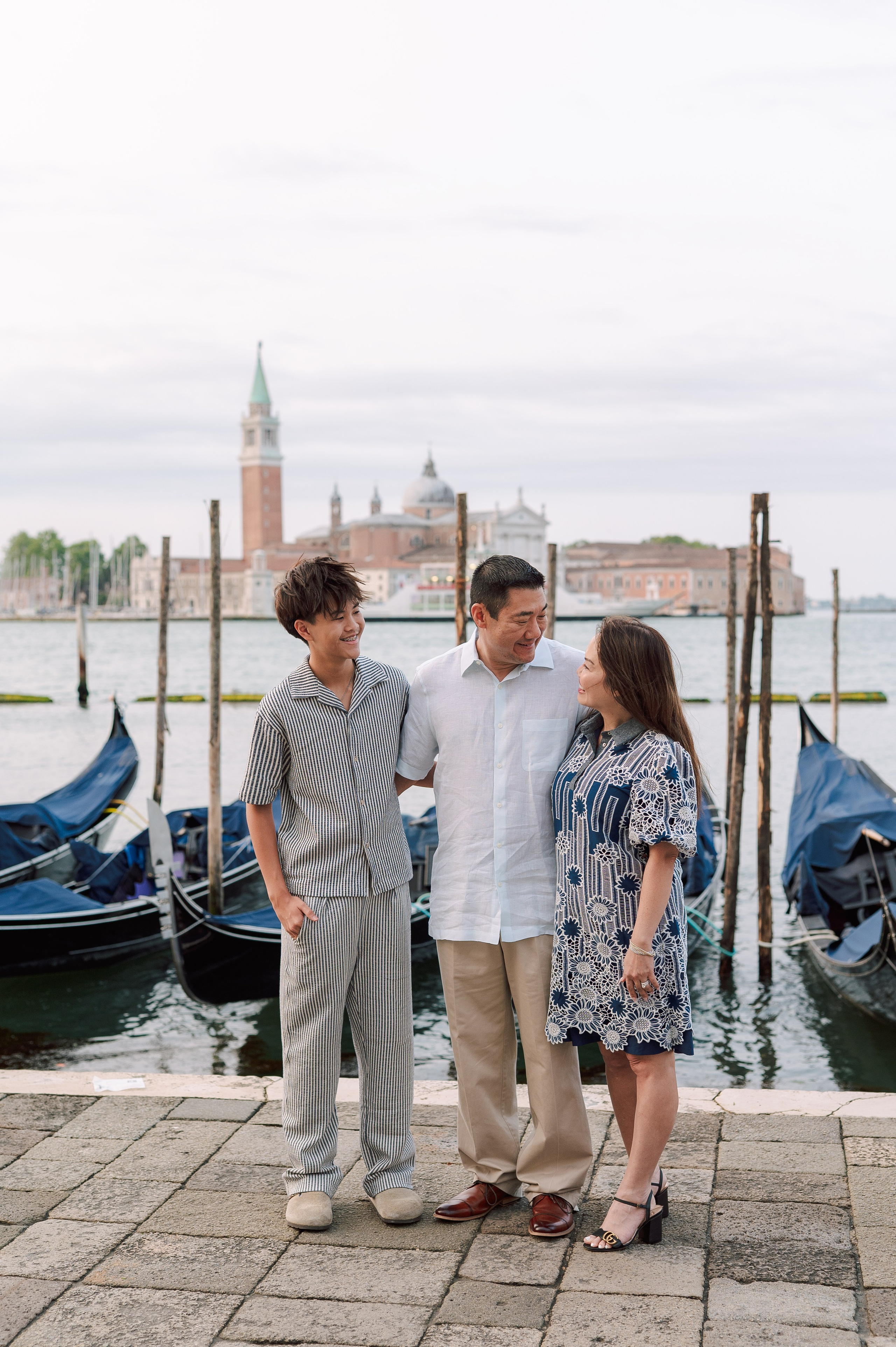 Jennifer, Tim and Jayden. Photographer in Venice Anna Terzi