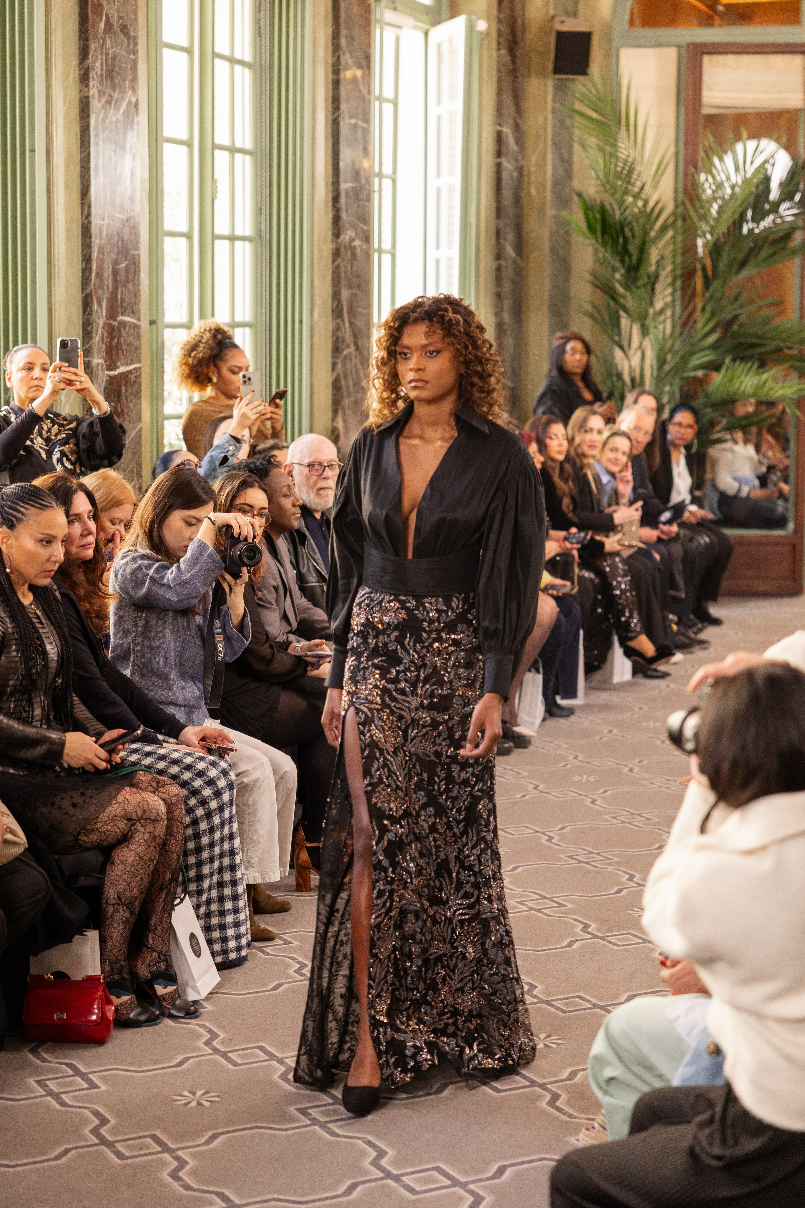 Paris fashion week. MATVEEVA STUDIO