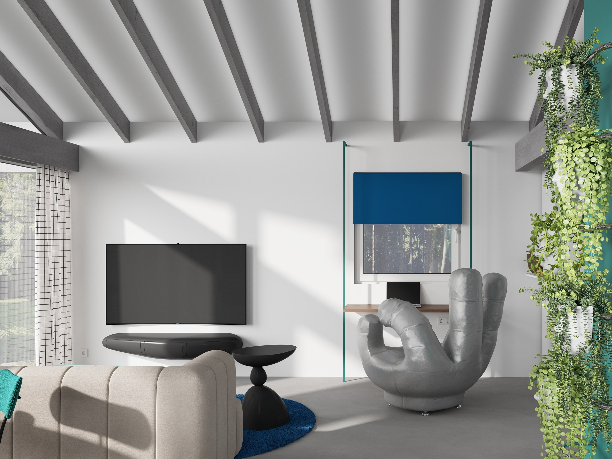 Living spaces. Interior design by Yuliya Shpeter