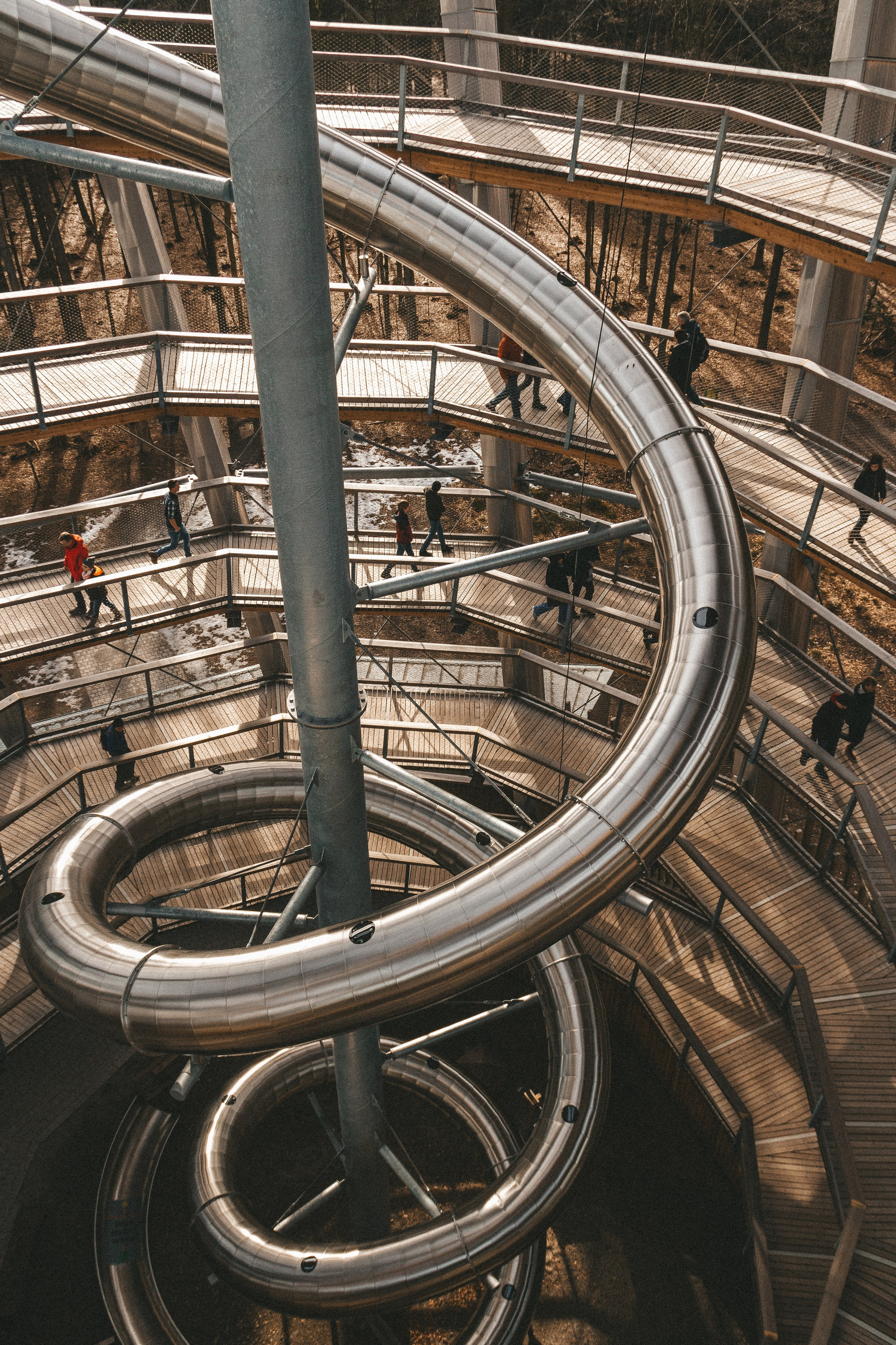 Над вершинами деревьев Baumwipfelpfad. Фотограф в Германии — Мария Чистякова