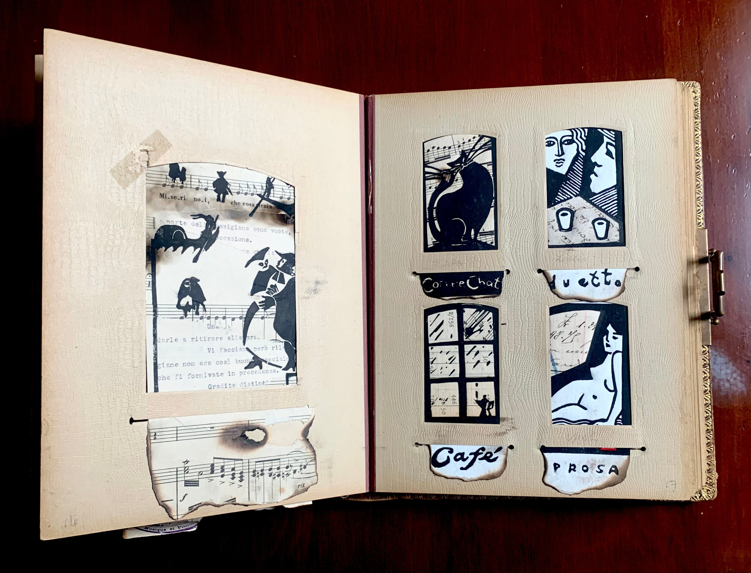 Artist album, libro d’artista, libre d’artiste, antient album