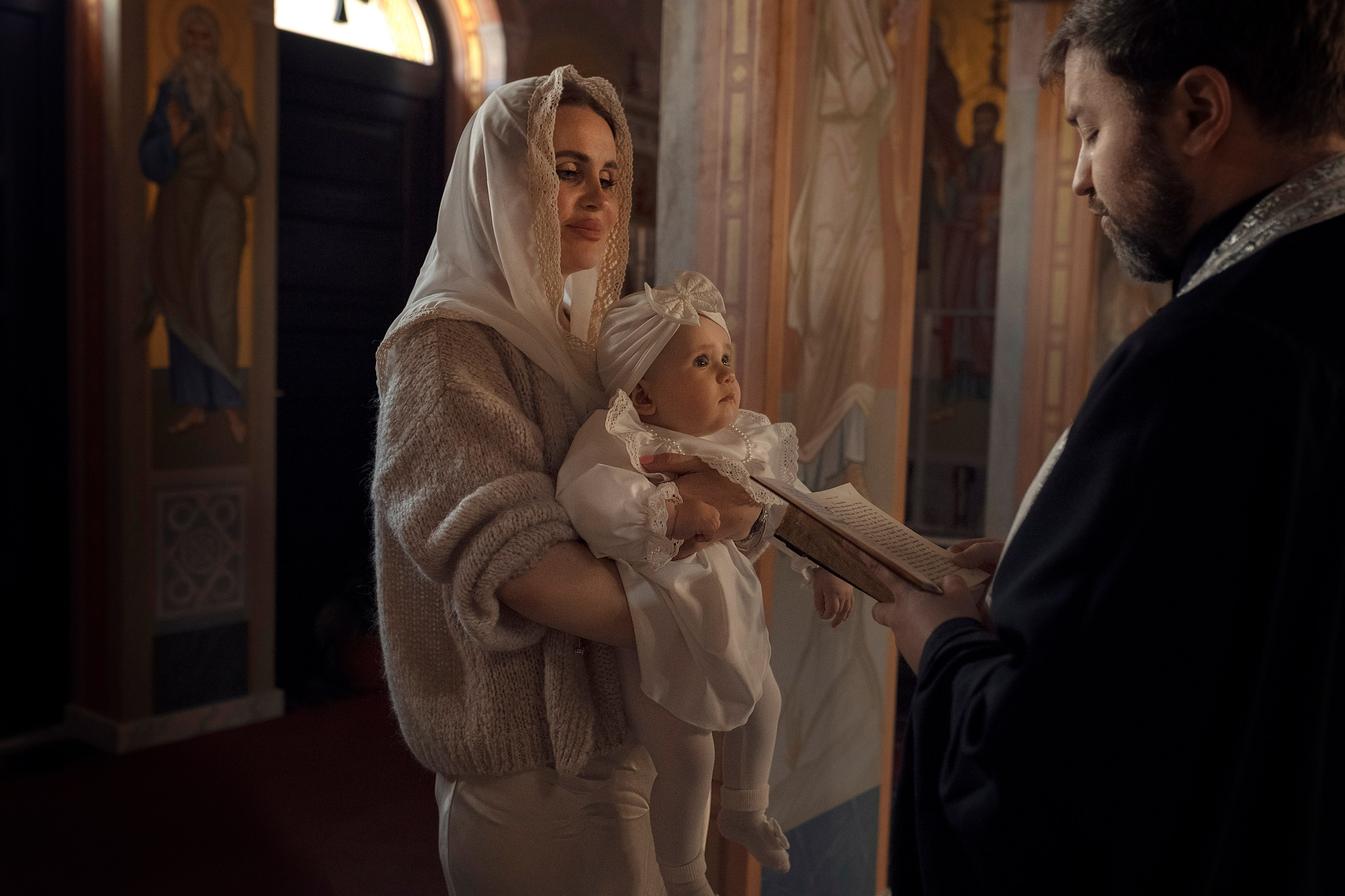 Крещение. Семейный и детский фотограф в Варшаве Мила Бобровская