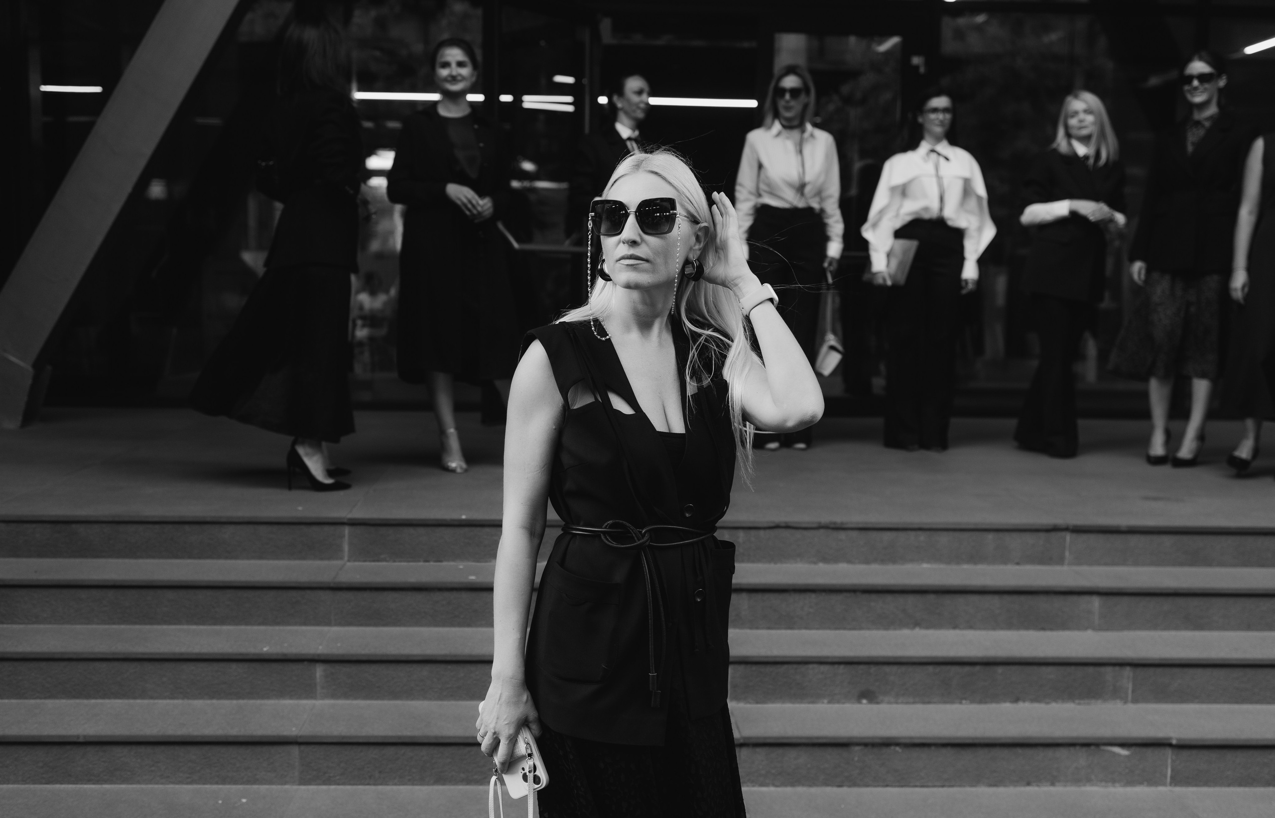 L.Storojuc backstage runway. MATVEEVA STUDIO