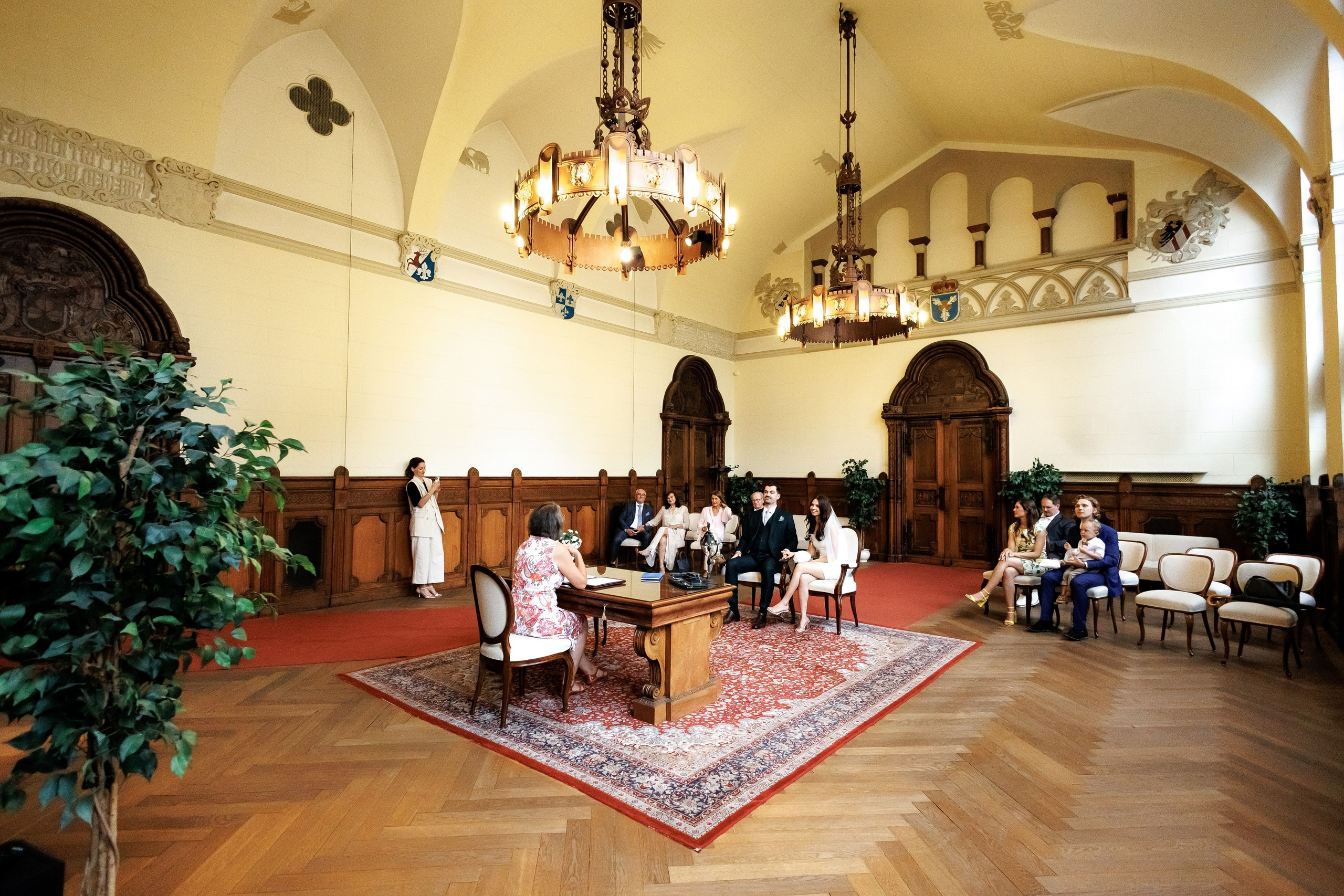 Jana & Max | Standesamtliche Hochzeit im Schmargendorf. Hochzeitsfotografie in Berlin Nataliia Schütze