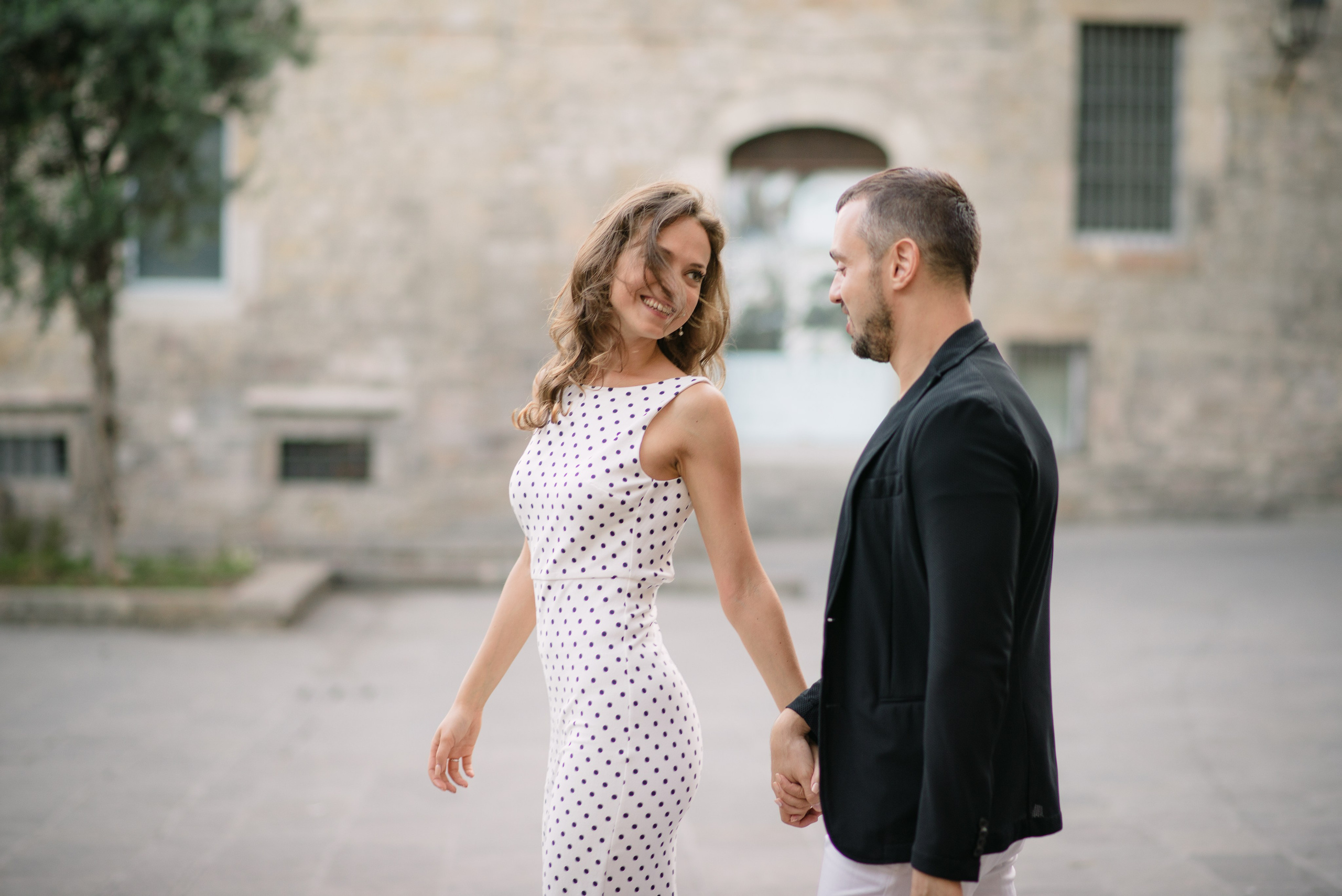 Nadia&Leo sesión fotográfica en Barcelona. Fotógrafo profesional Bilbao