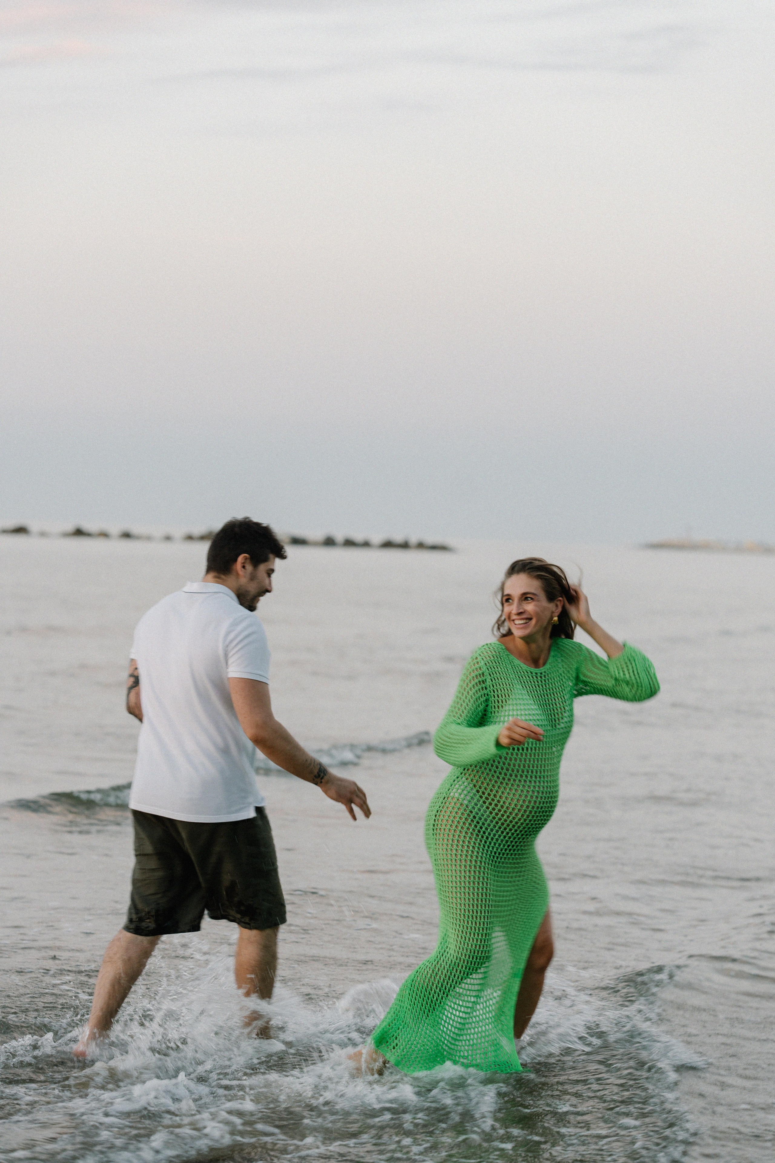 In dolce attesa. Fotografa Rimini