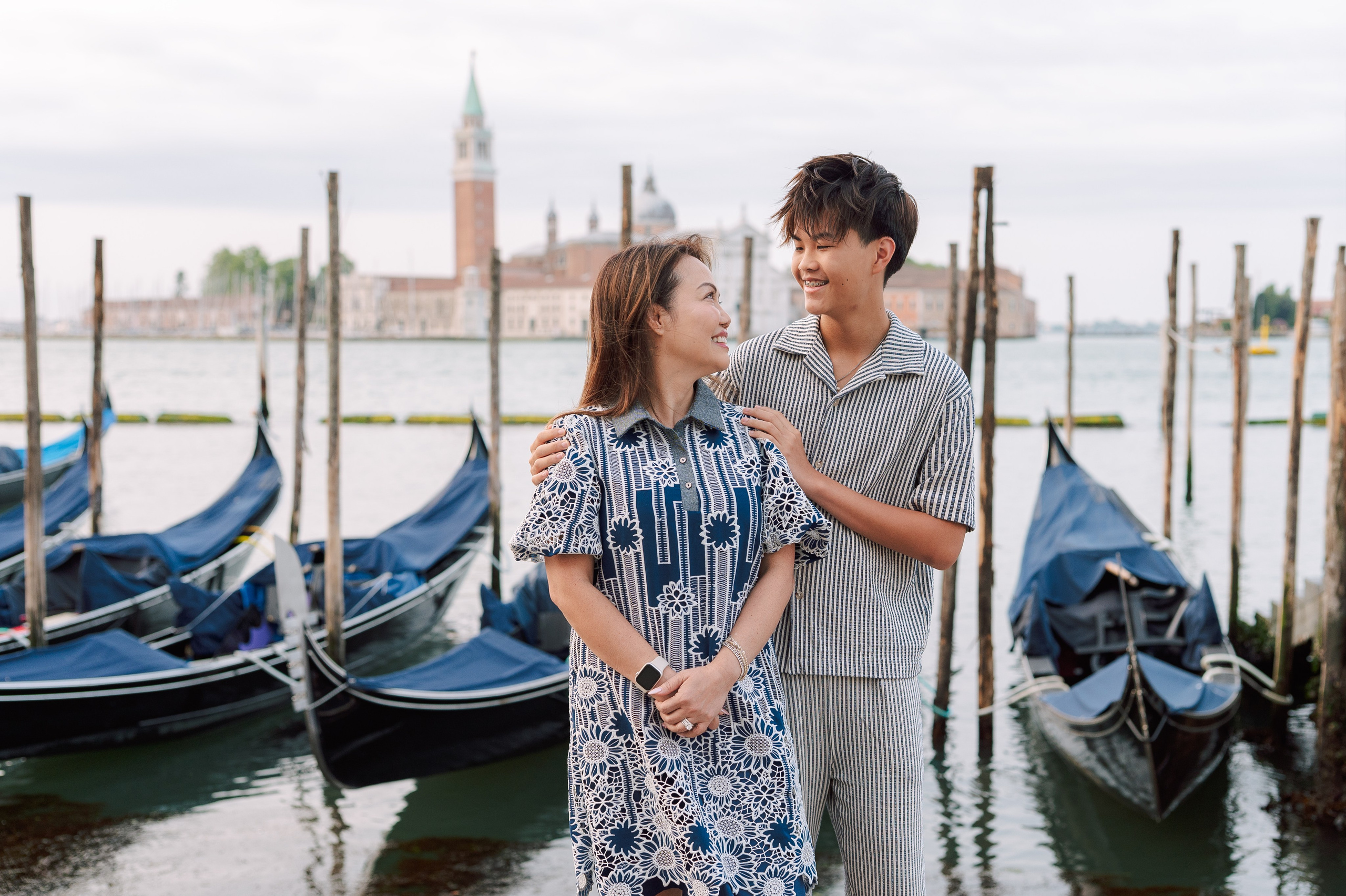 Jennifer, Tim and Jayden. Photographer in Venice Anna Terzi