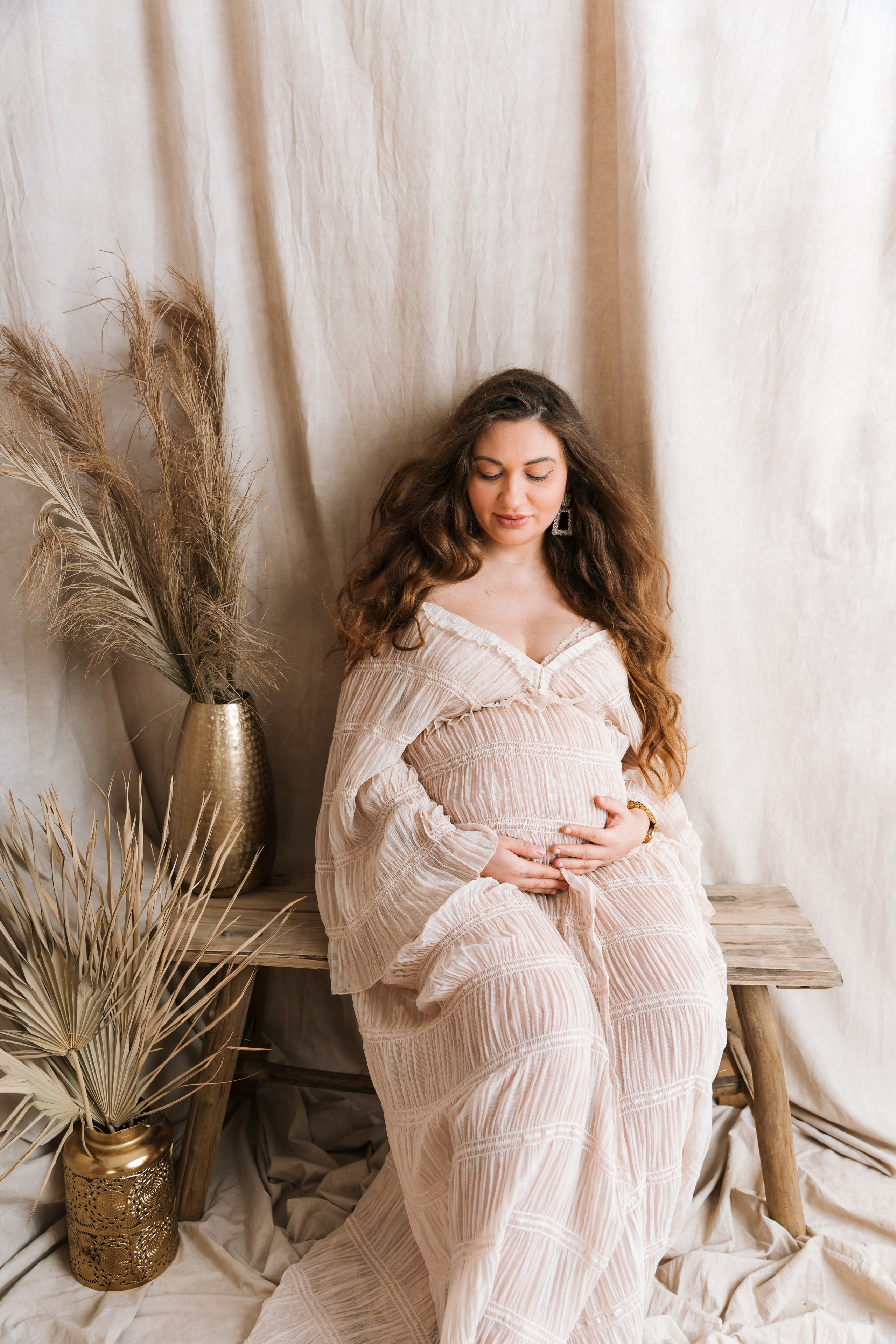 Maternity. Svitlana Miahka fotografa a Genova