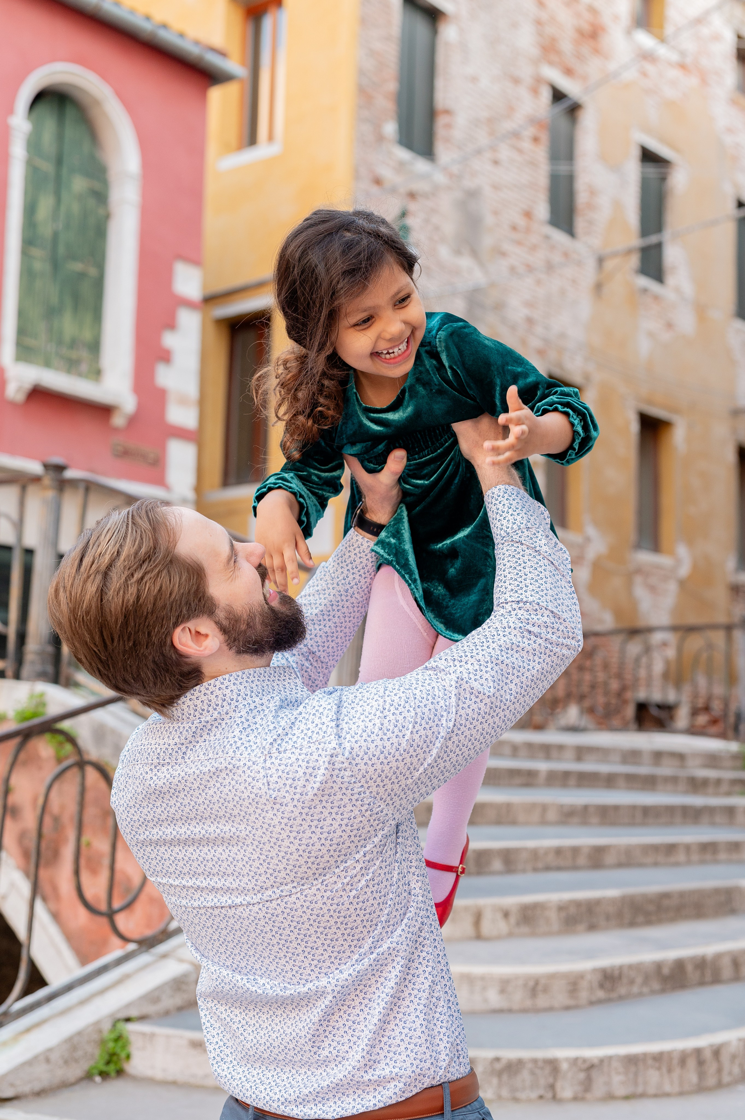 Family photoshoot in Venice. Photographer in Venice Anna Terzi