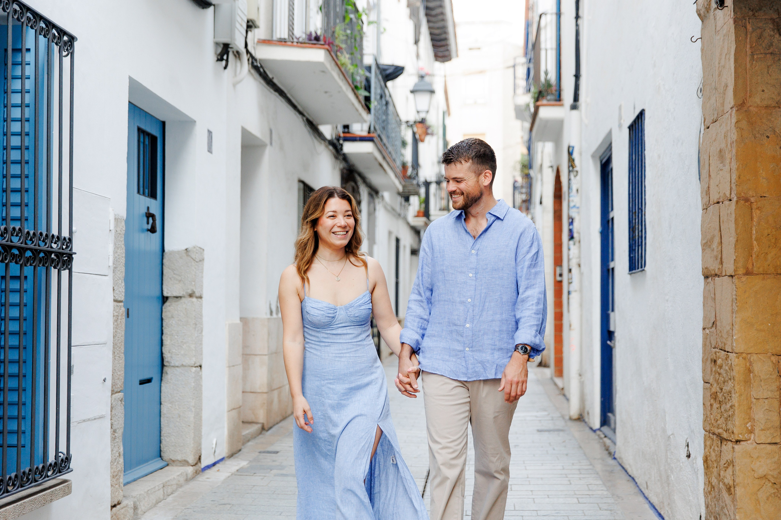 Engagement Shooting for Michael and Laura. Wedding Photographer in Barcelona Lana Alekhina