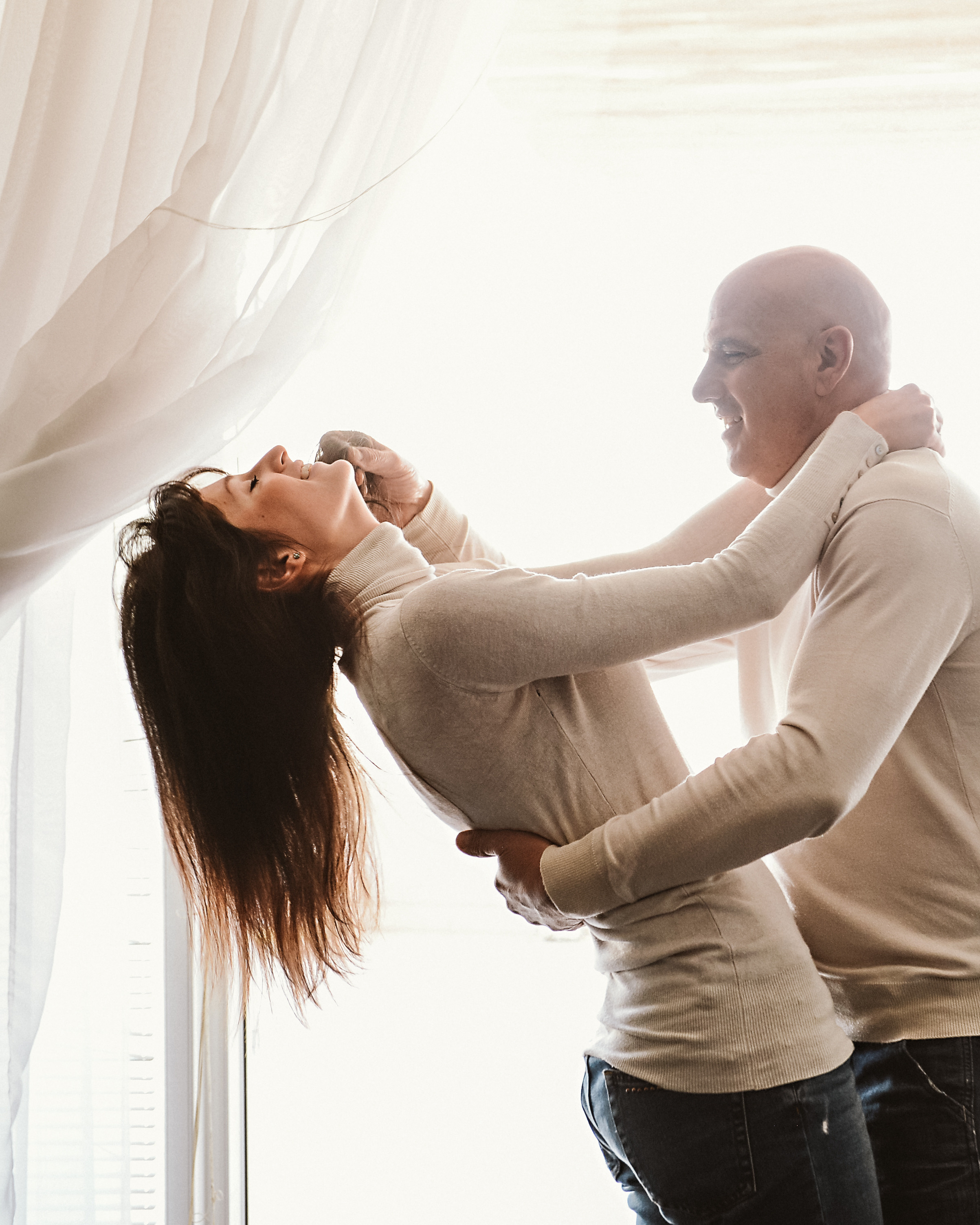 ANTONIO&KATYA CON IL FIGLIO FOTOGRAFIA DI FAMIGLIA A CASA