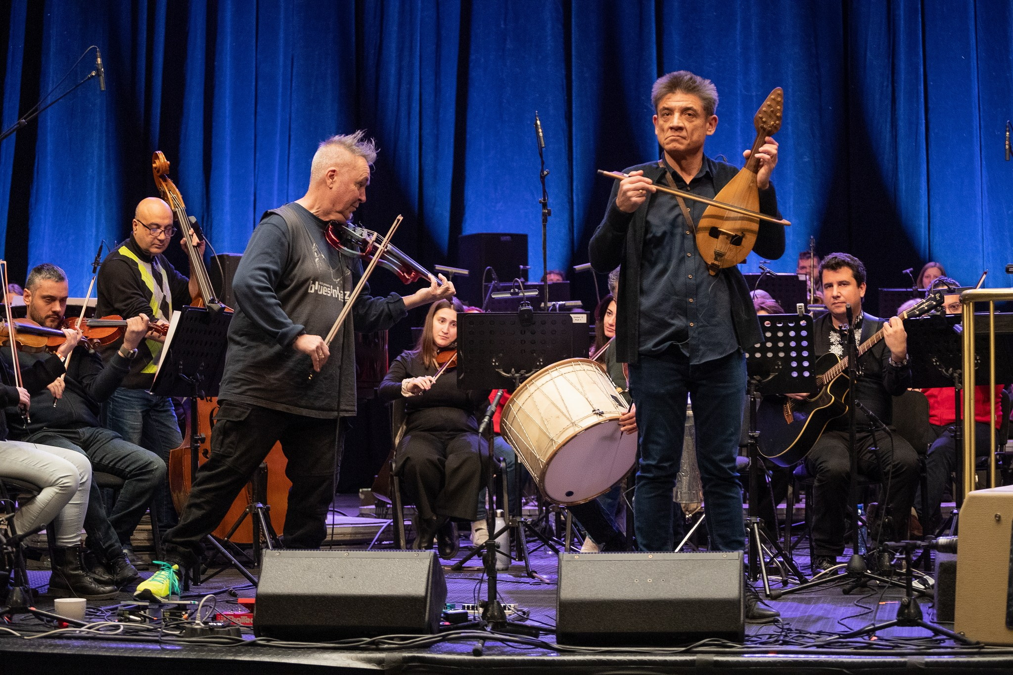 Найджъл Кенеди и Георги Андреев — репетиция и концерт в София, 13.02.2025. Александър Сандев - личен сайт на фотографа