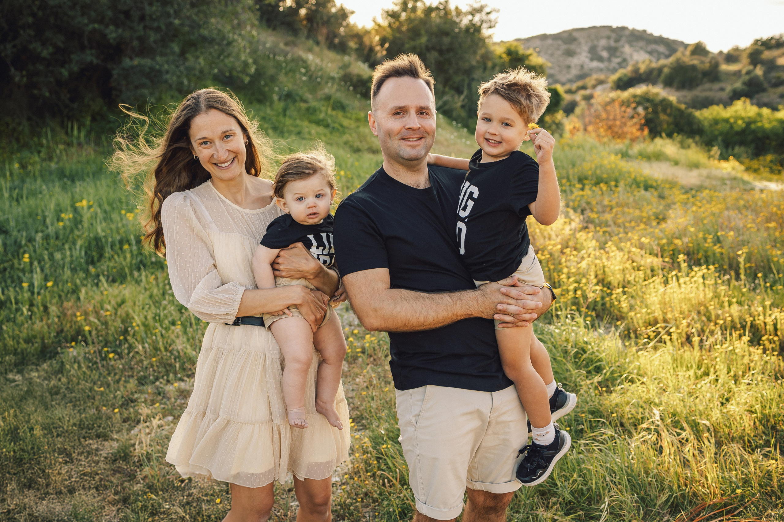 Семейная фотосессия. Фотограф на Кипре