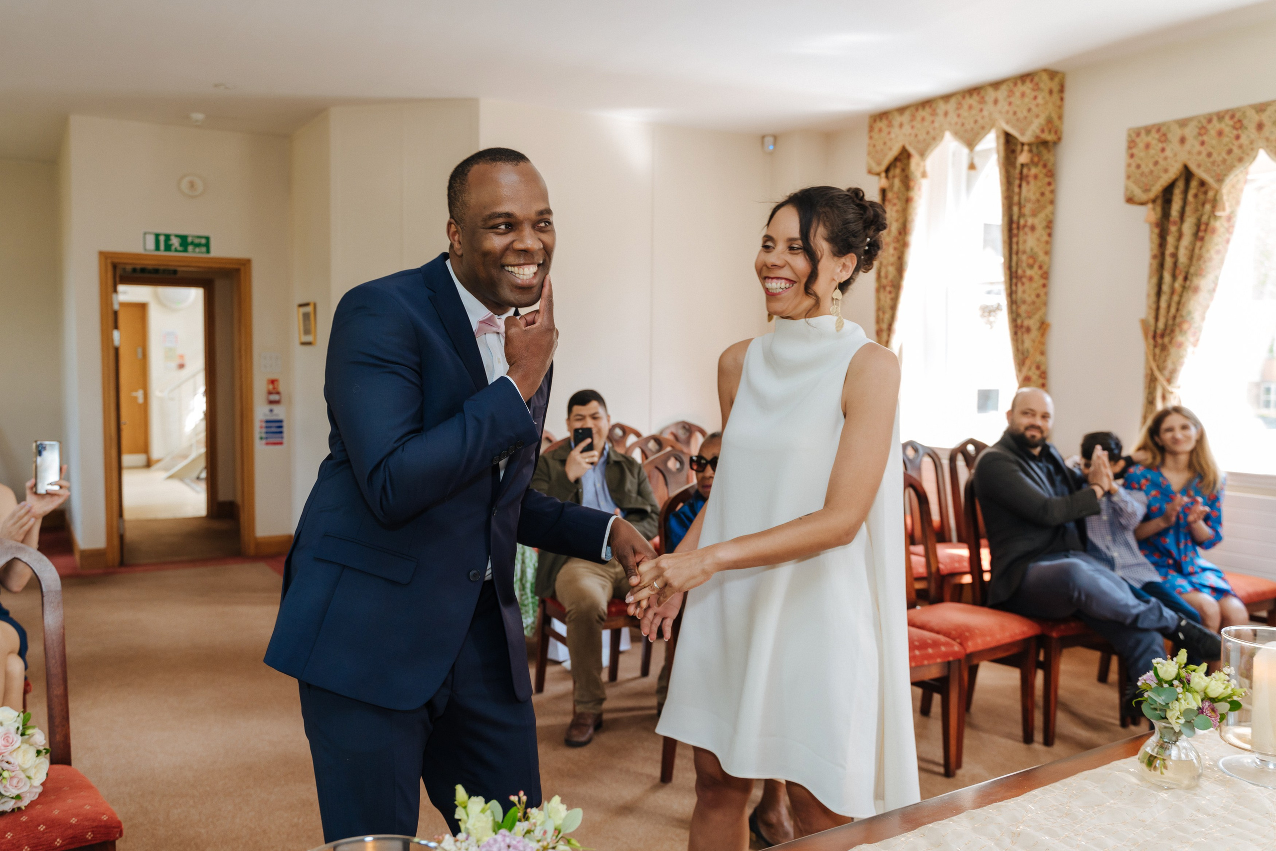 St Albans Register Office, St Albans Register Office wedding , St Albans, wedding in St Albans, civil ceremony in St Albans Register Office, small wedding, photographer for small wedding in St Albans Register Office