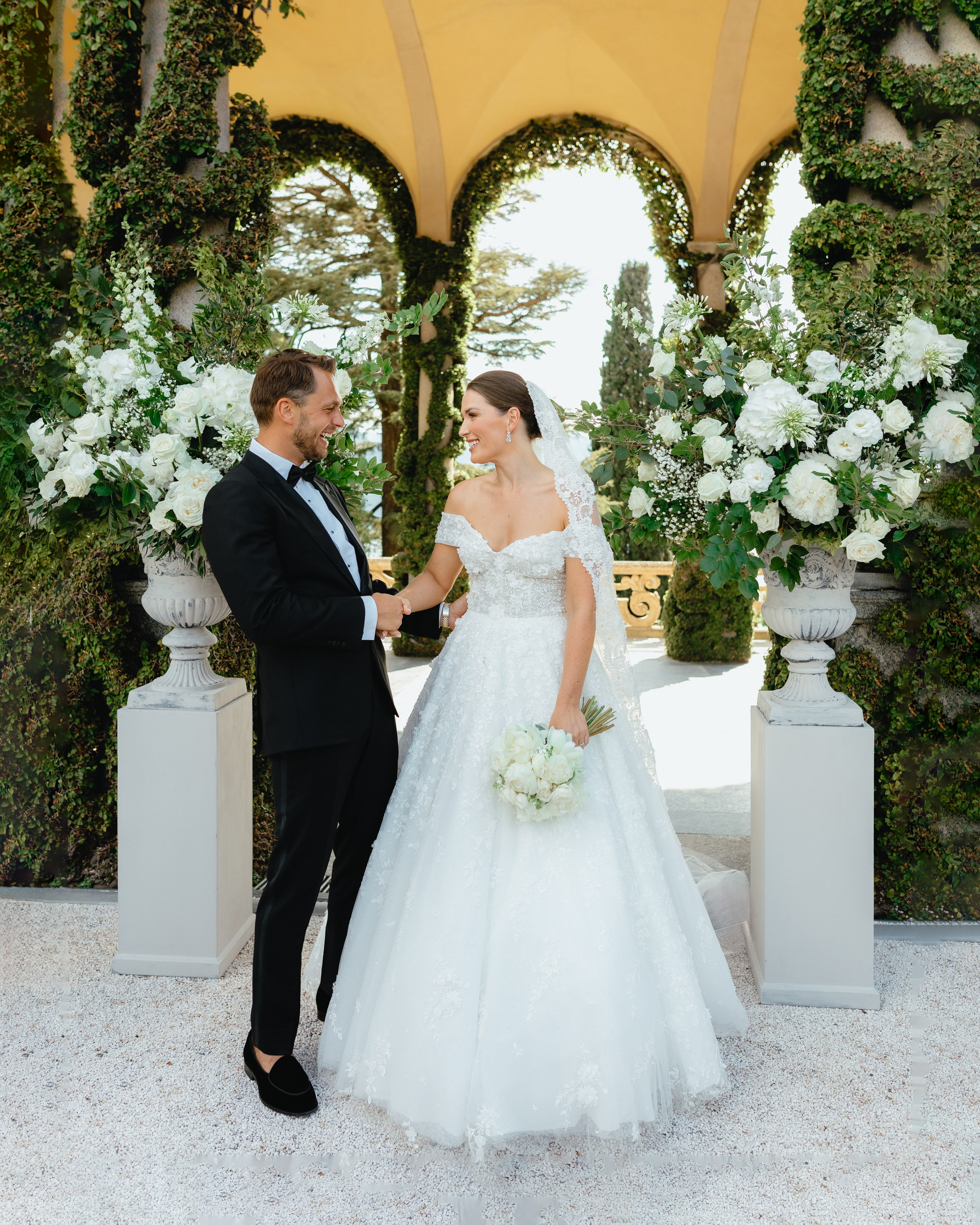 Katie & Remy, Villa del Balbianello, Como. Photographer in Italy Anna Linnik